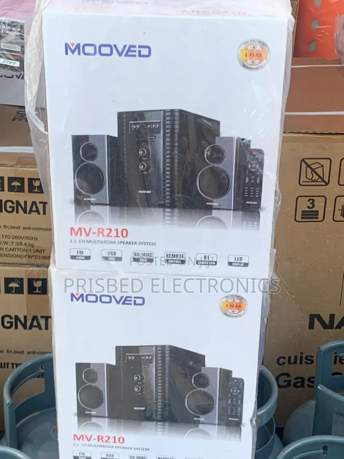 Mooved Durable Home Theater System 2.1ch