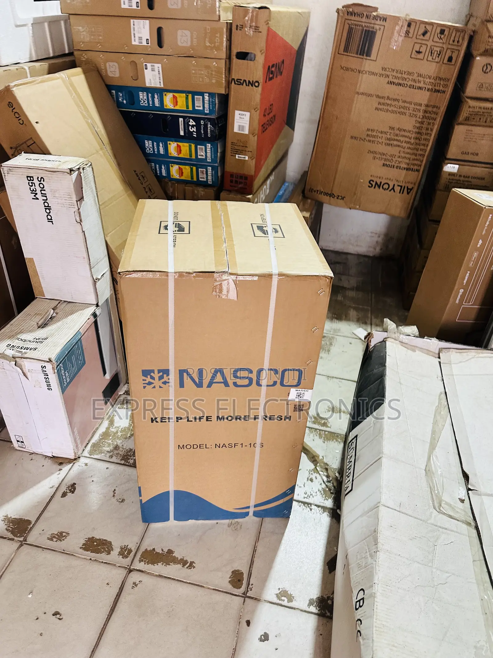 Text Us for Your Nasco Double Door Table Top Fridge Grey