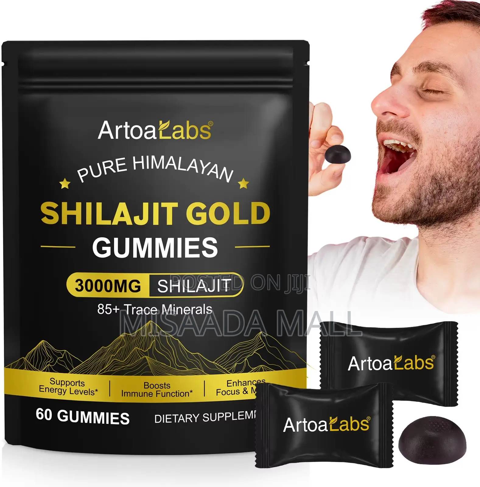 Pure Himalayan Shilajit Gummies