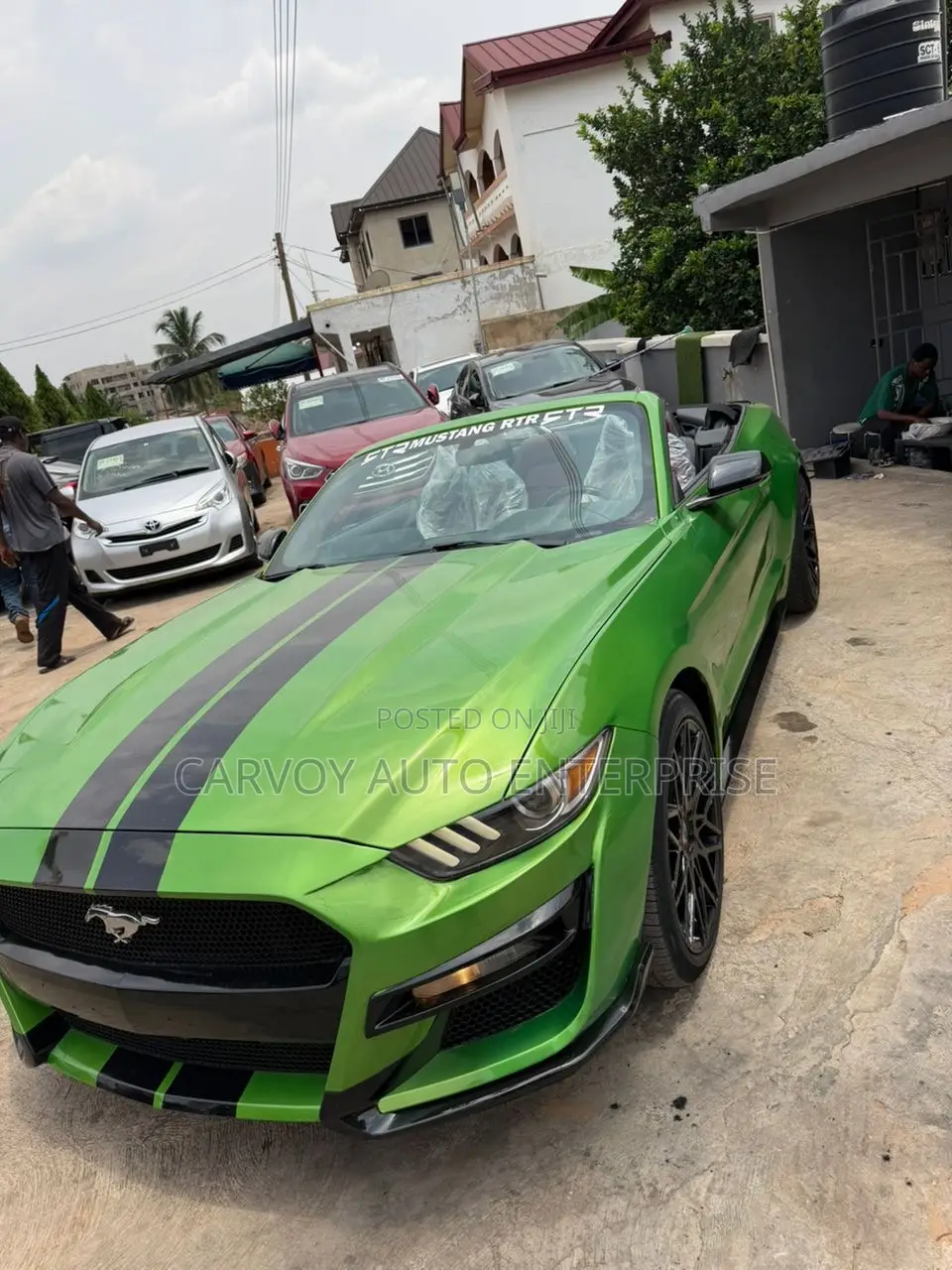 Ford Mustang V6 Convertible 2017 Green