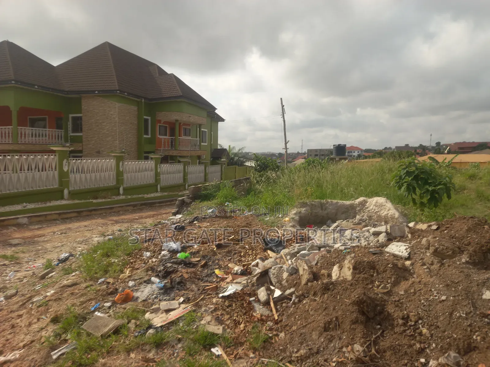 Plot for Sale at Buokrom Estate Junction.