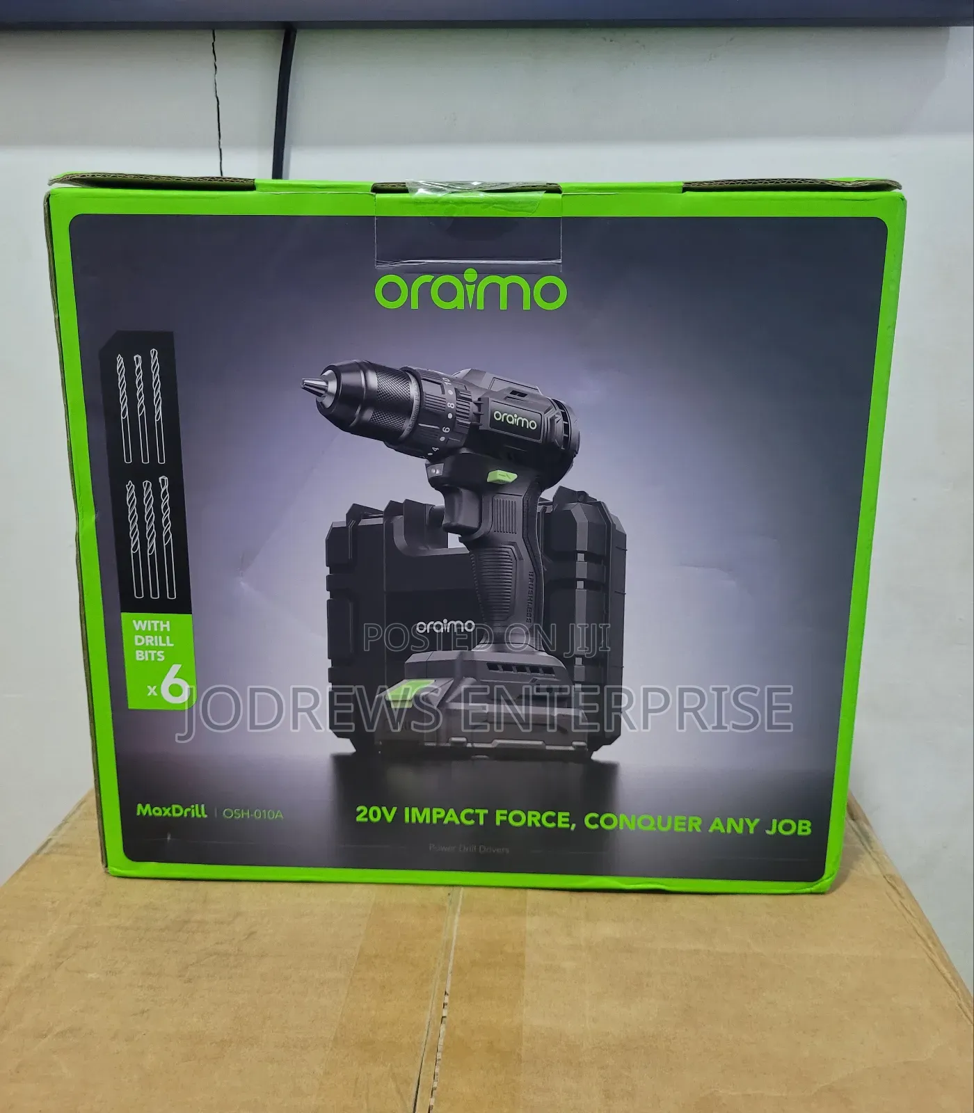 Oraimo Maxdrill 20v Cordless Versatile Power Drill Driver