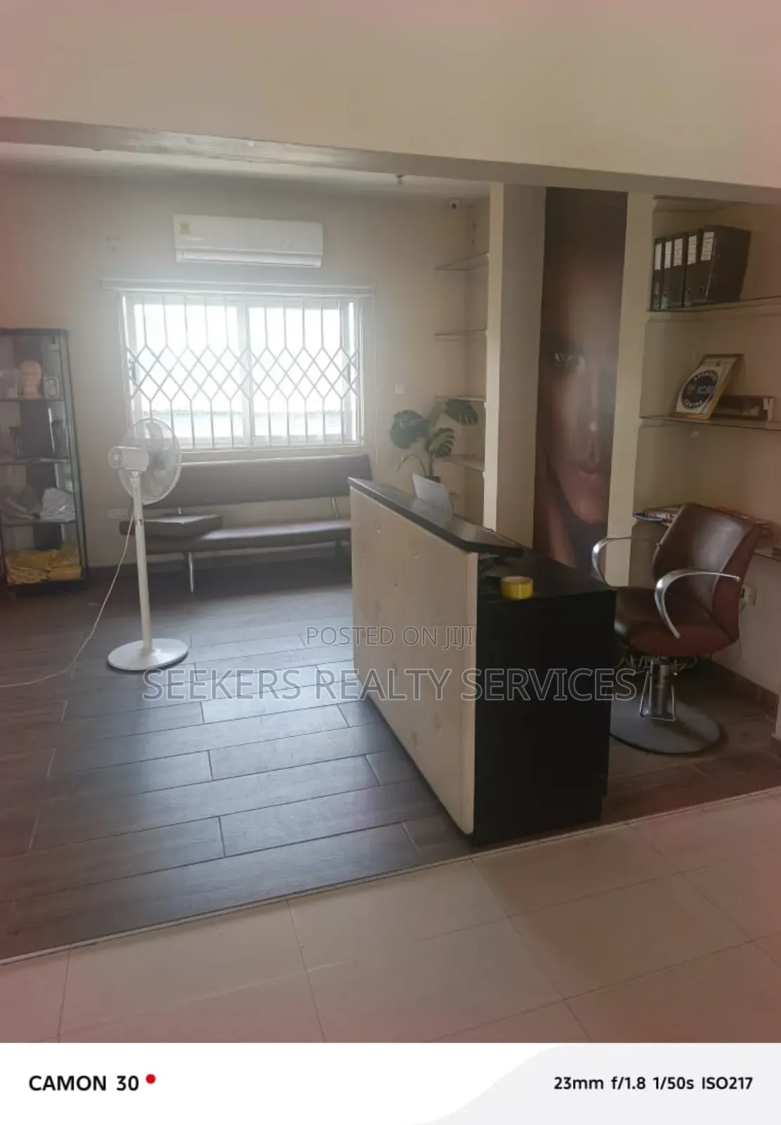 Salon Space for Rent – Prime Location Main Oxford Street, Osu