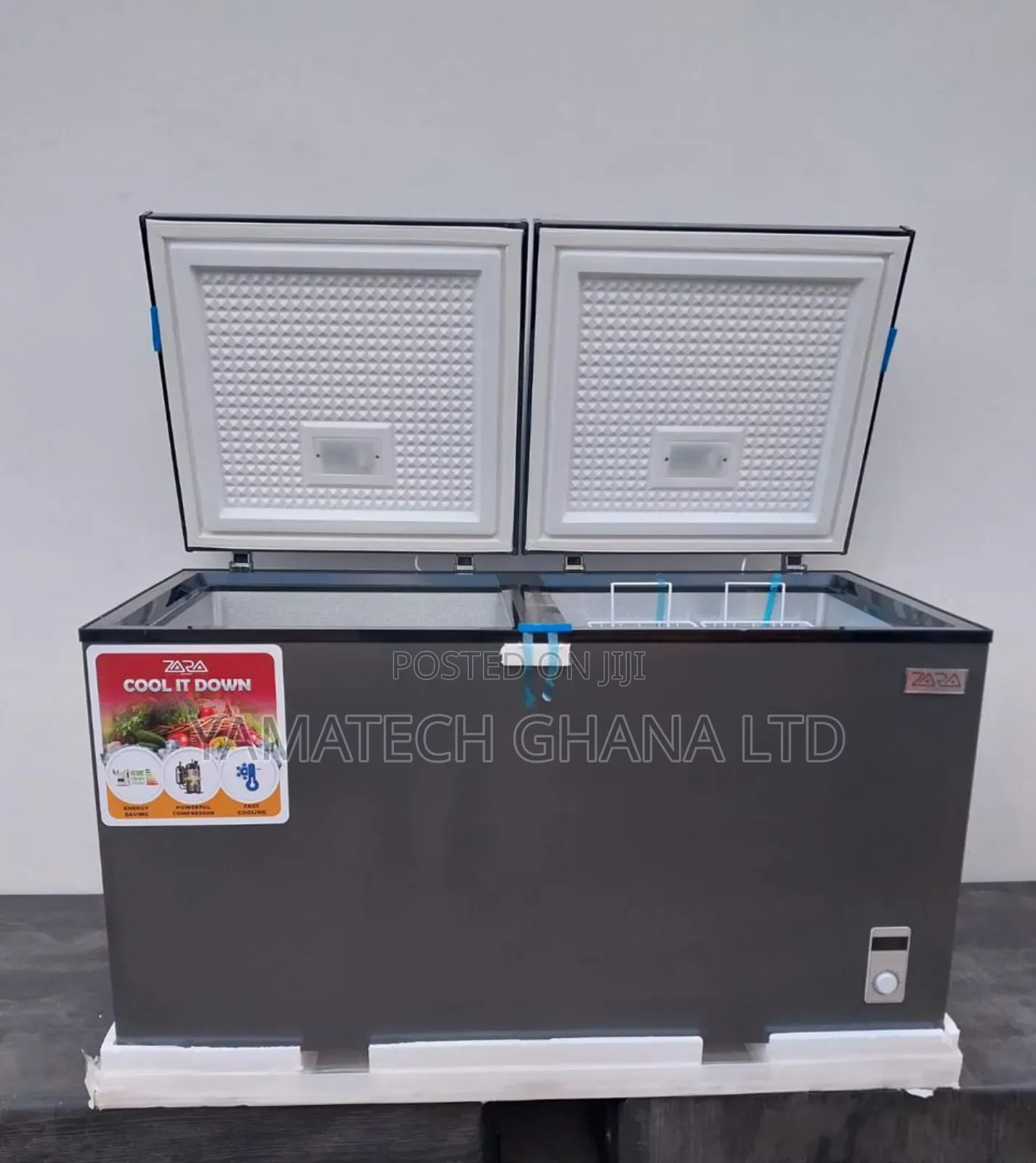 Best Quality Zara 450 Litre Double Door Chest Freezer
