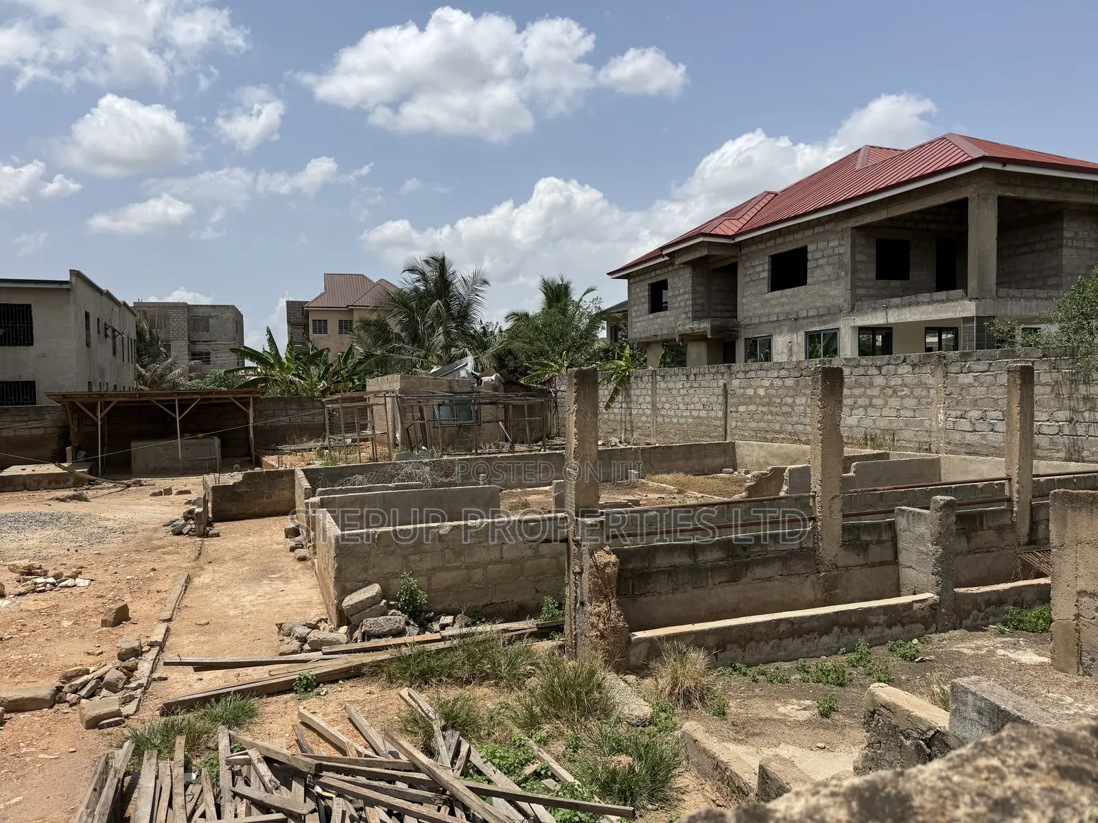 1 Plot of Land at Abokobi Police Station for Sale.