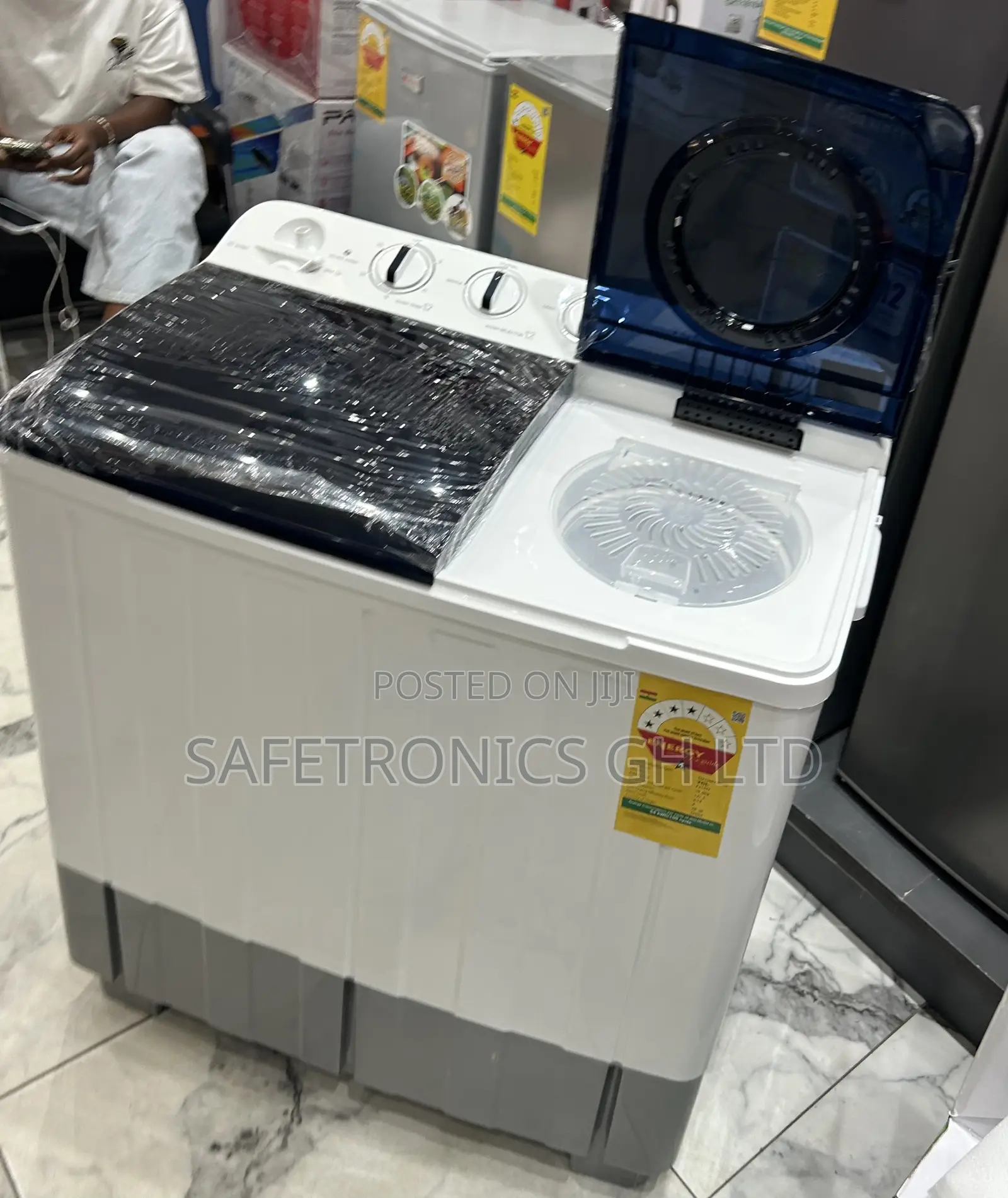 New TCL Design Twintub 11kg Topload Electric Washingmachine
