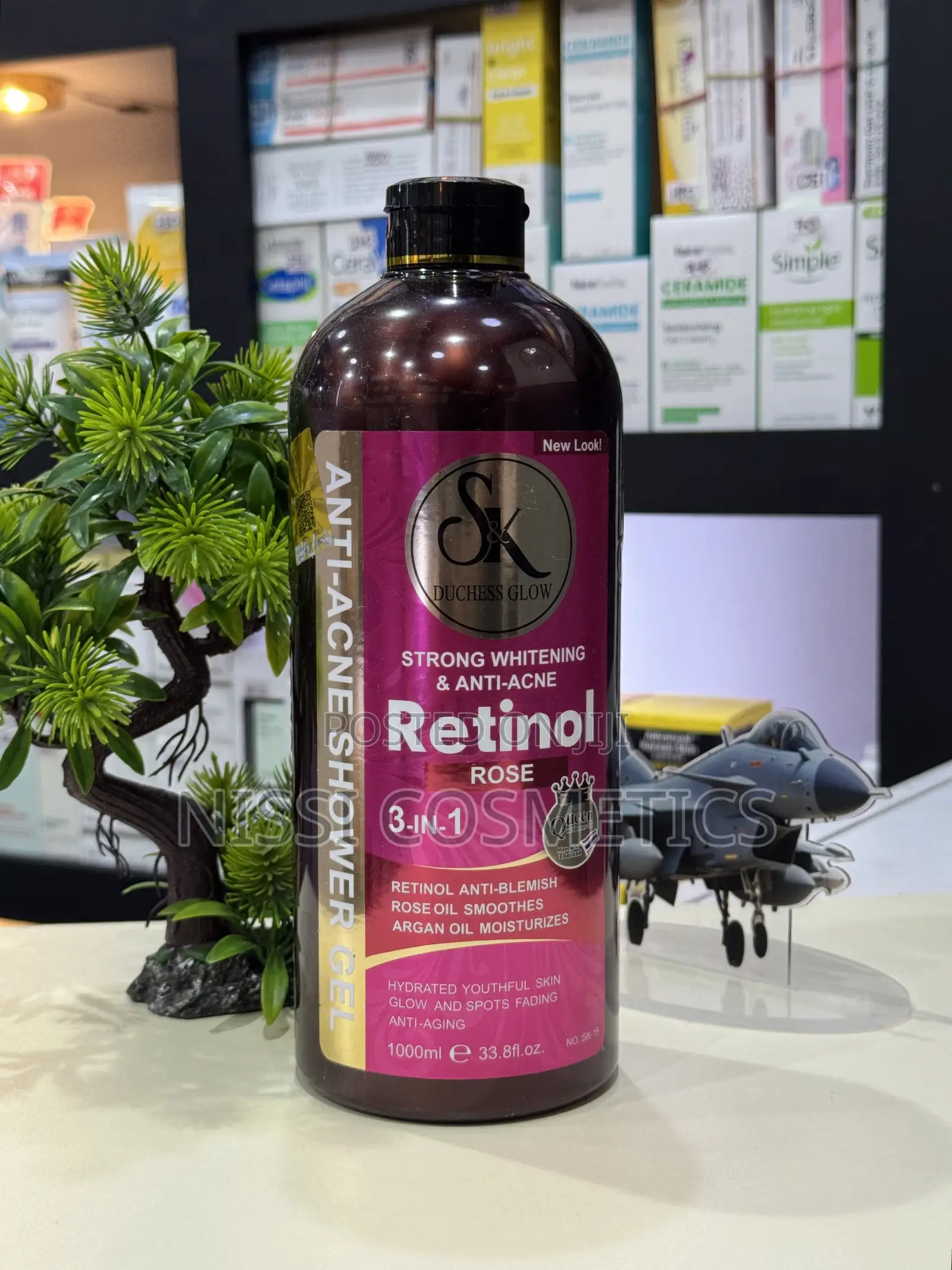 Sk Retinol Rose Shower Gel