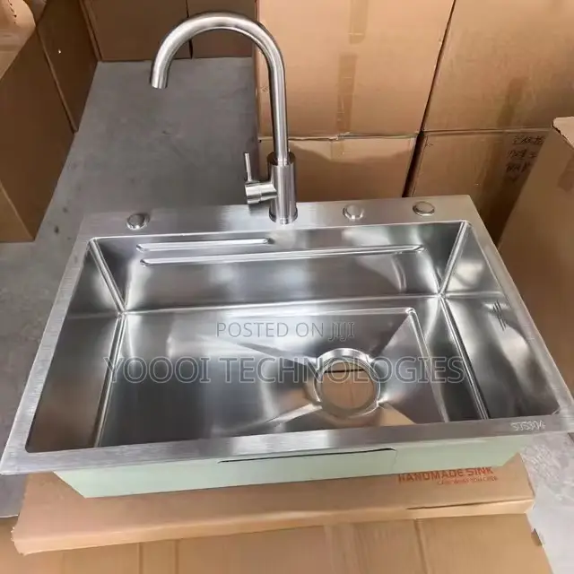 Single Bowl Sink , Tap , Tray and Waste Trap