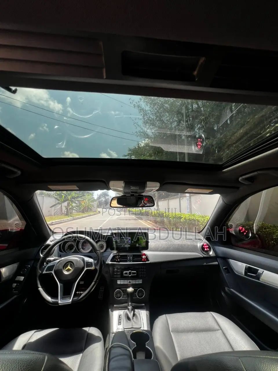 Mercedes-Benz C250 2014 Red