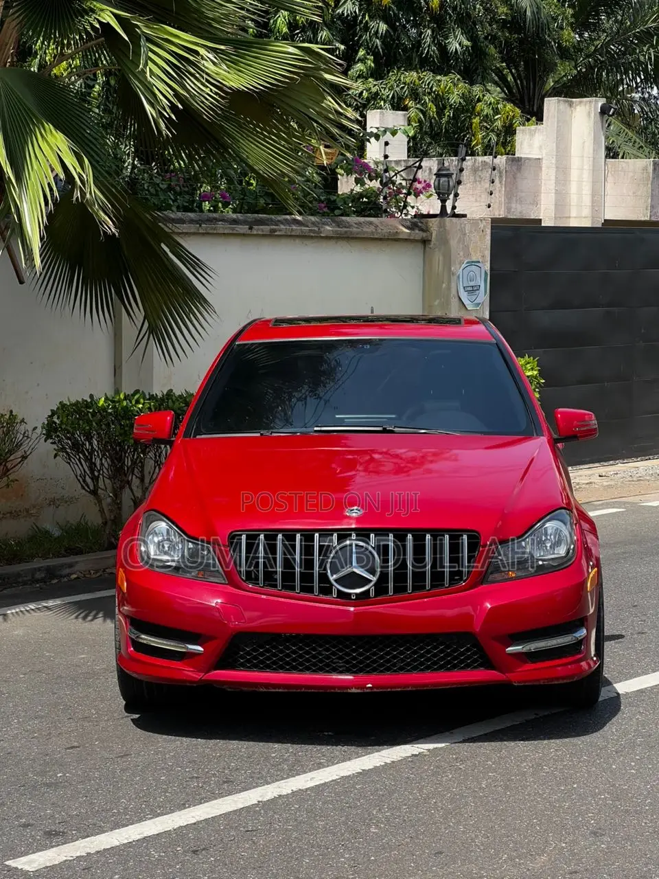 Mercedes-Benz C250 2014 Red