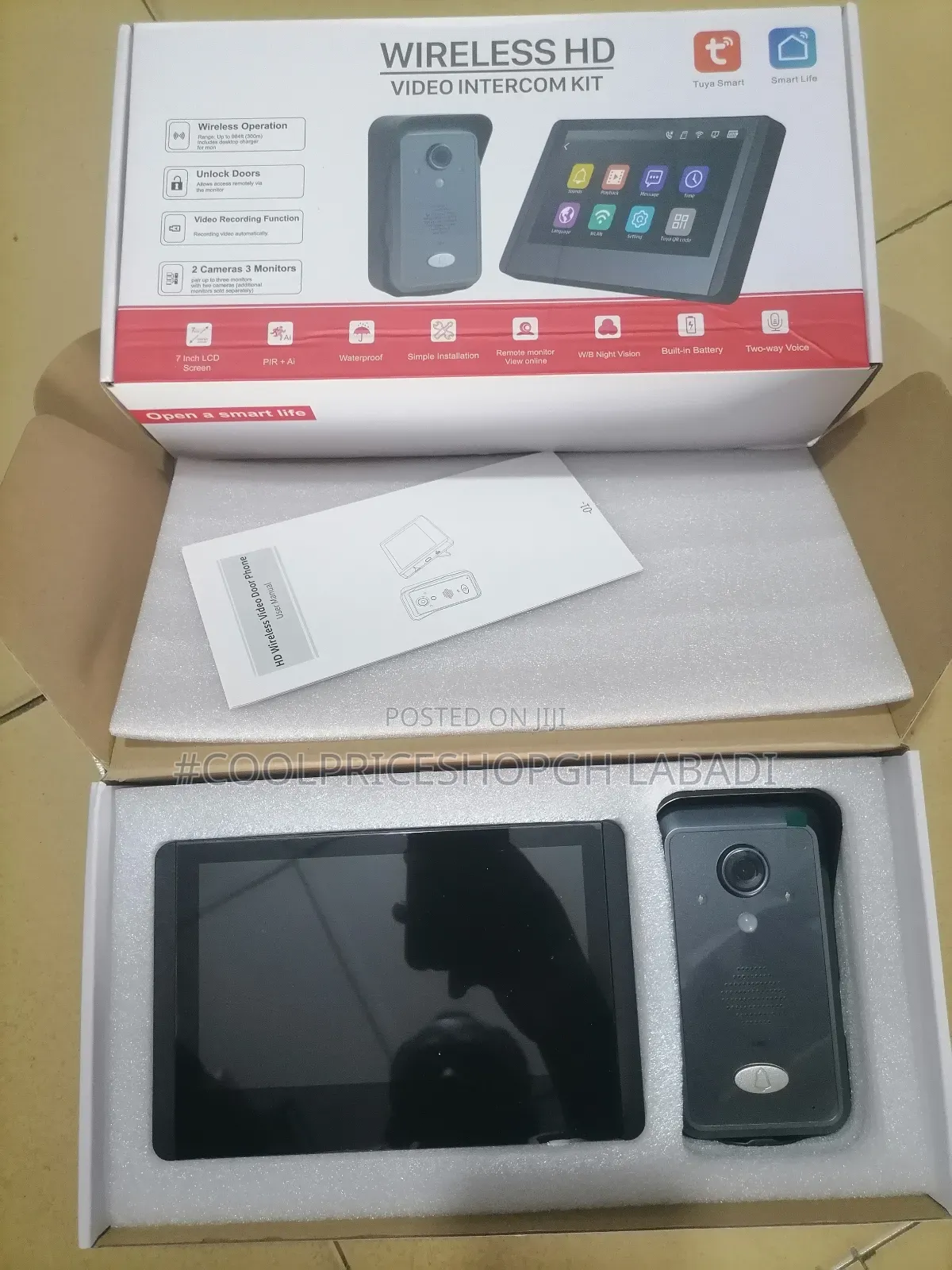 Wireless Hd Video Doorbell Intercom