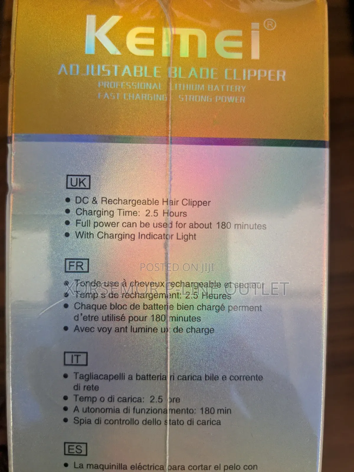 Kemei 180 Minutes Hour Use Clipper
