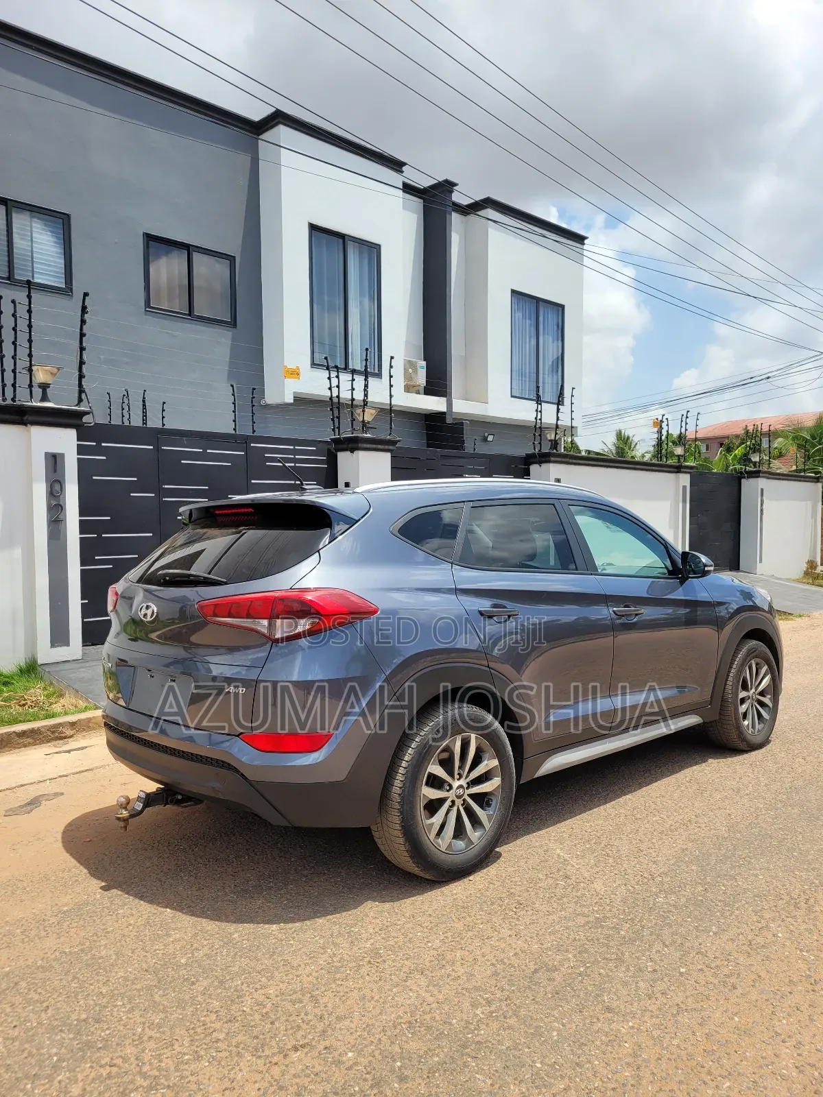 Hyundai Tucson Limited AWD 2017 Gray