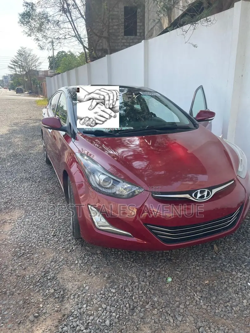 Hyundai Elantra 2016 Red