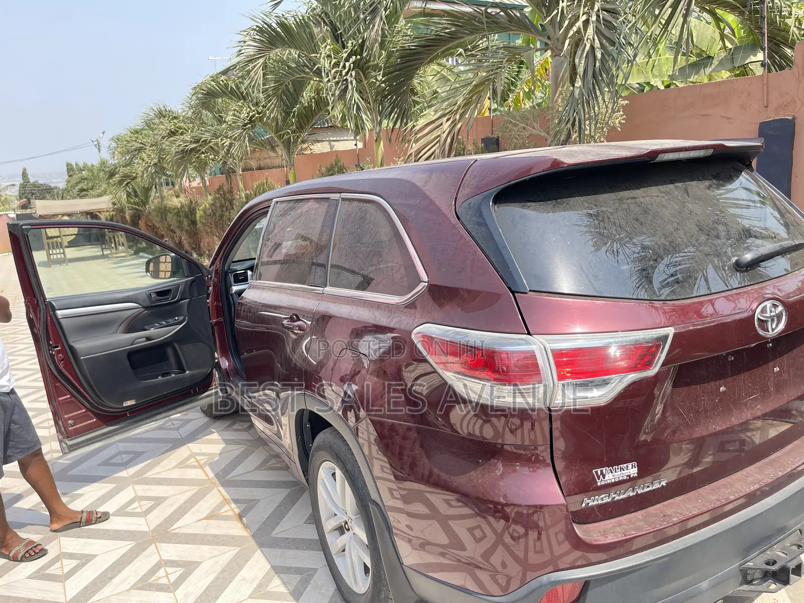 Toyota Highlander 2016 Red