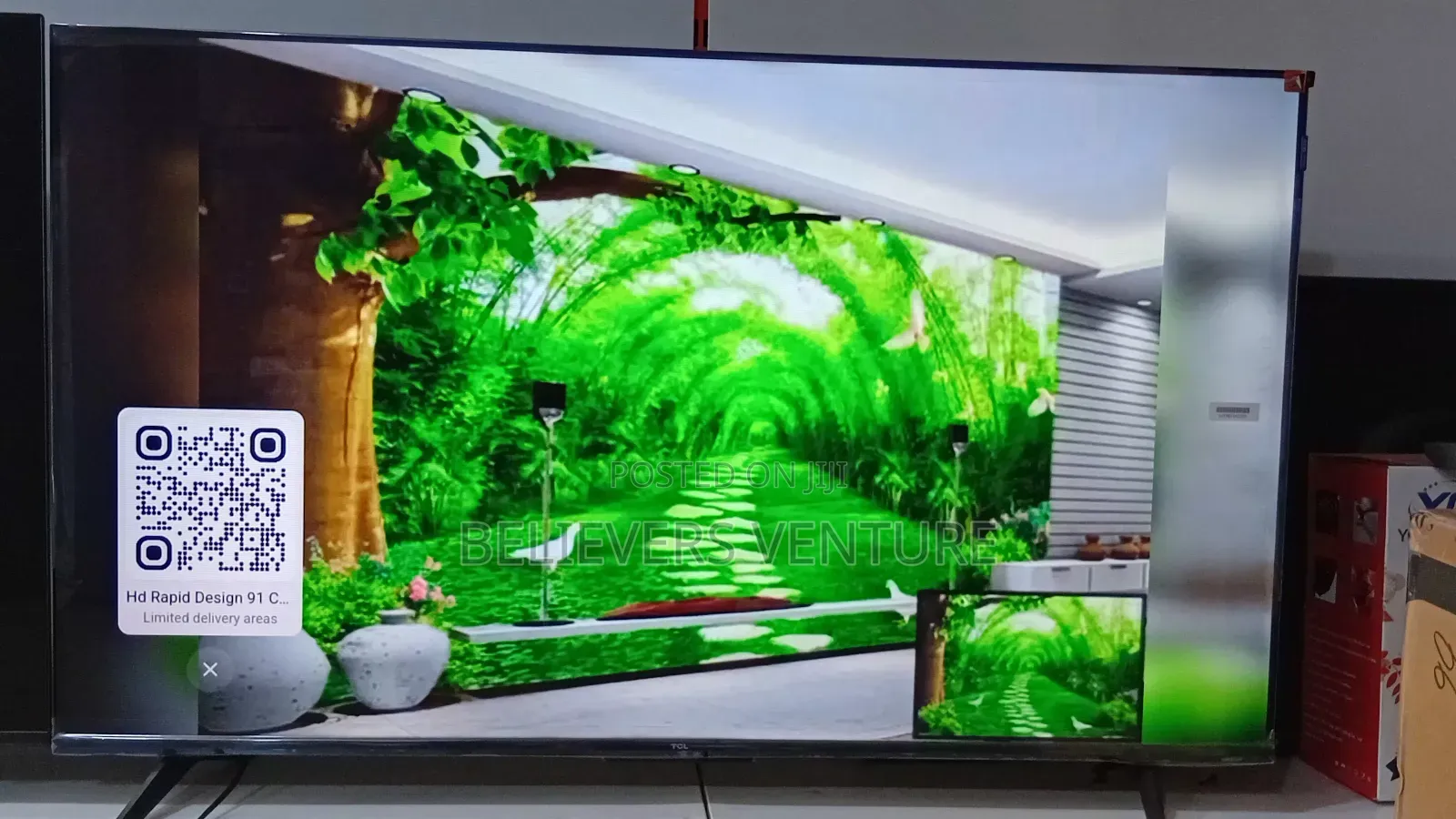 TCL Smart Living – 50 Inches Tv With TCL Display Power
