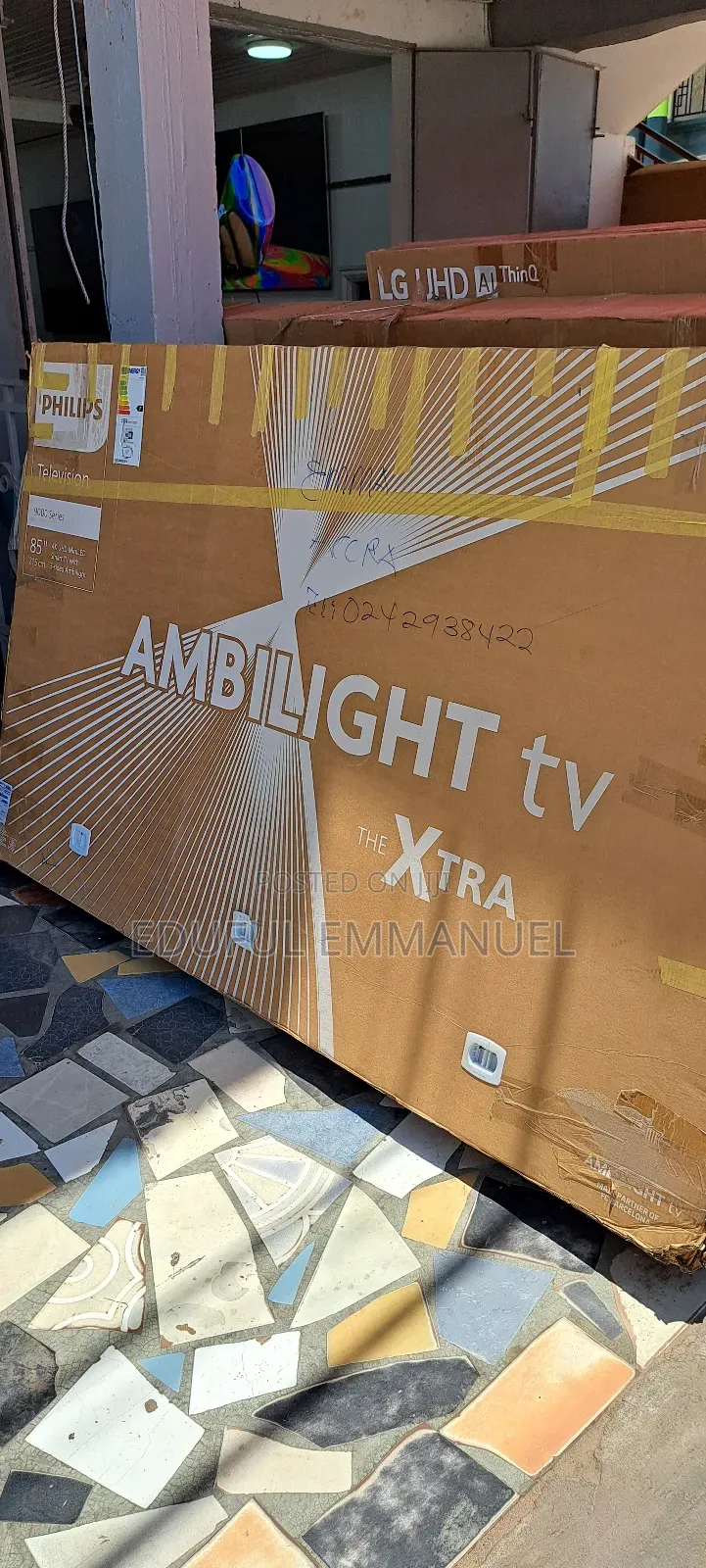 Philips 85" the Xtra Qled Miniled Ambilight Uhd Smart HDR 85pml9009