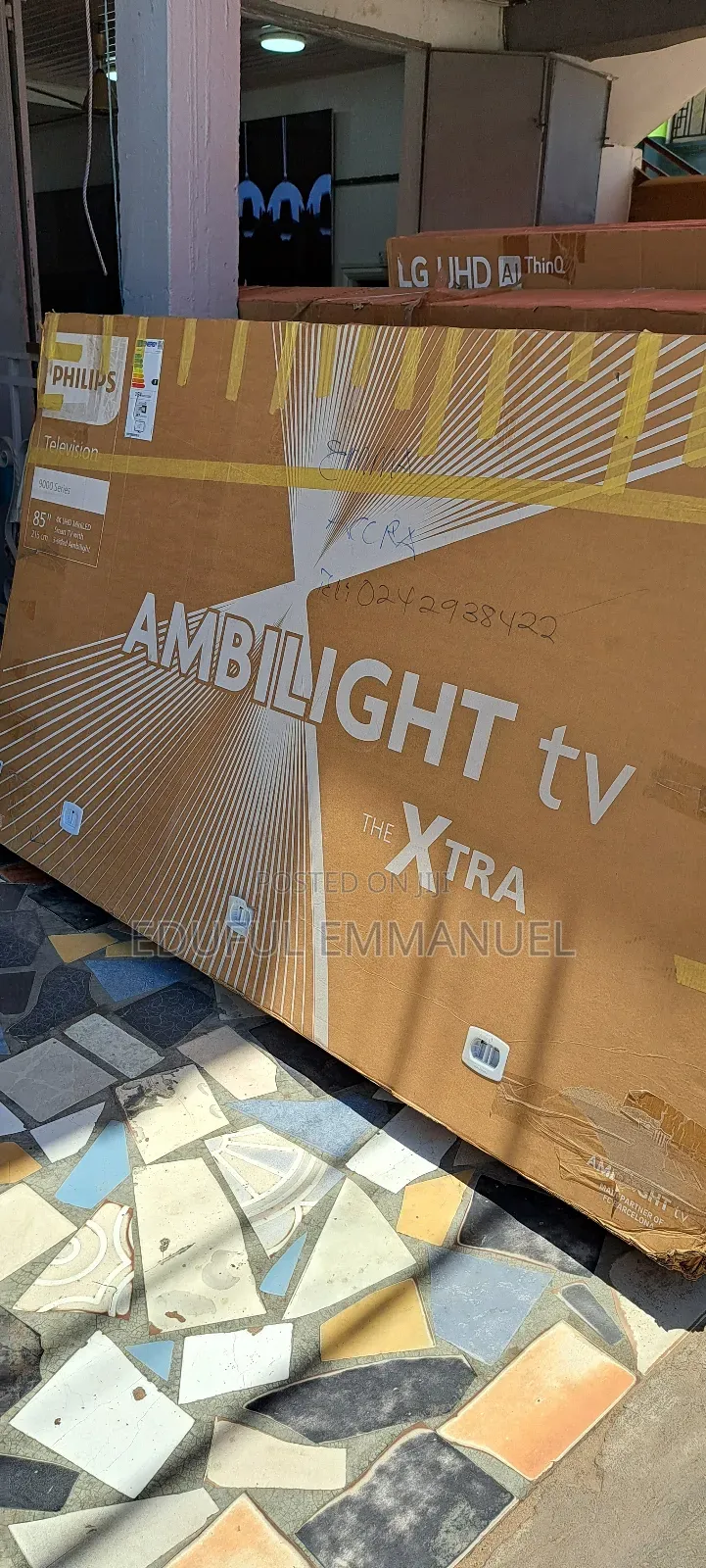 Philips 85" the Xtra Qled Miniled Ambilight Uhd Smart HDR 85pml9009