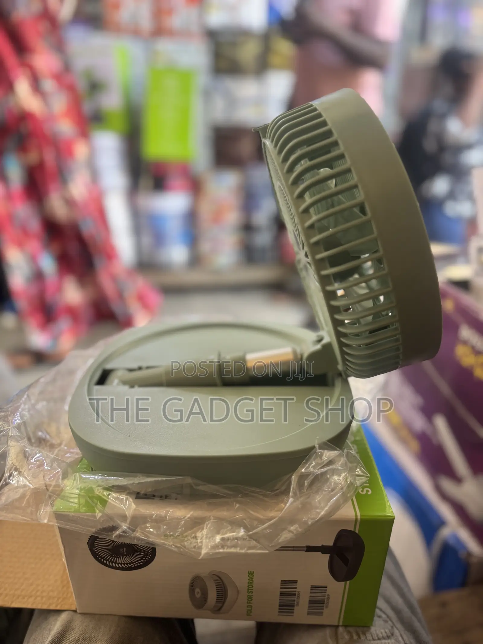 Rechargeable Foldable Fan