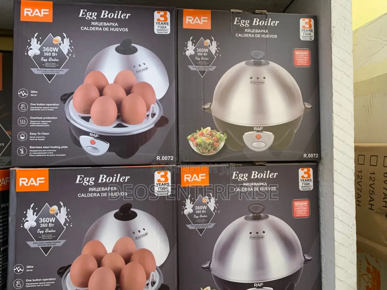 Quick Breakfast Solution – Electric Egg Boiler (Durable)