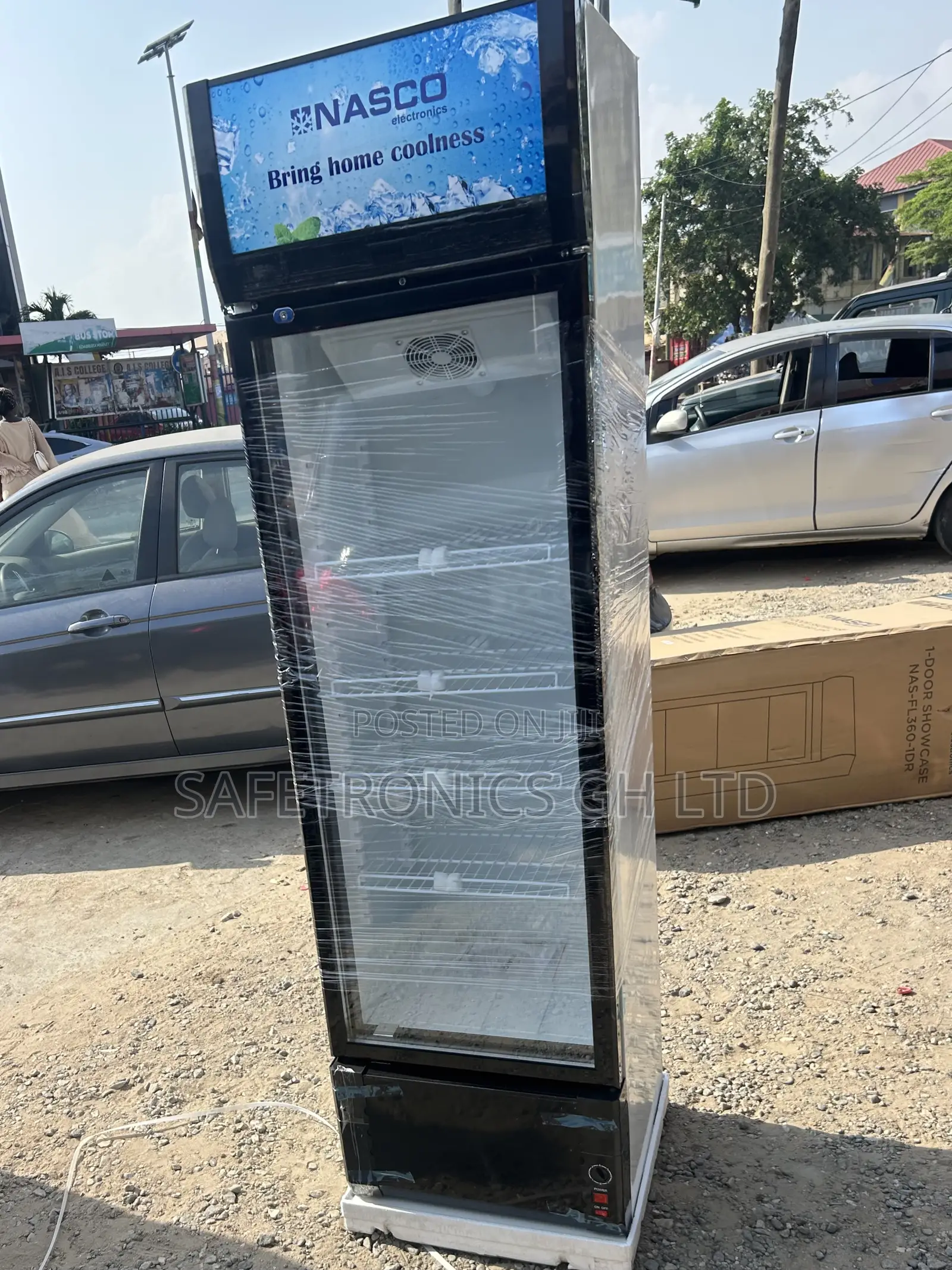 Secure Best Nasco Singledoor 288l Nas-Fl450 Display Fridge