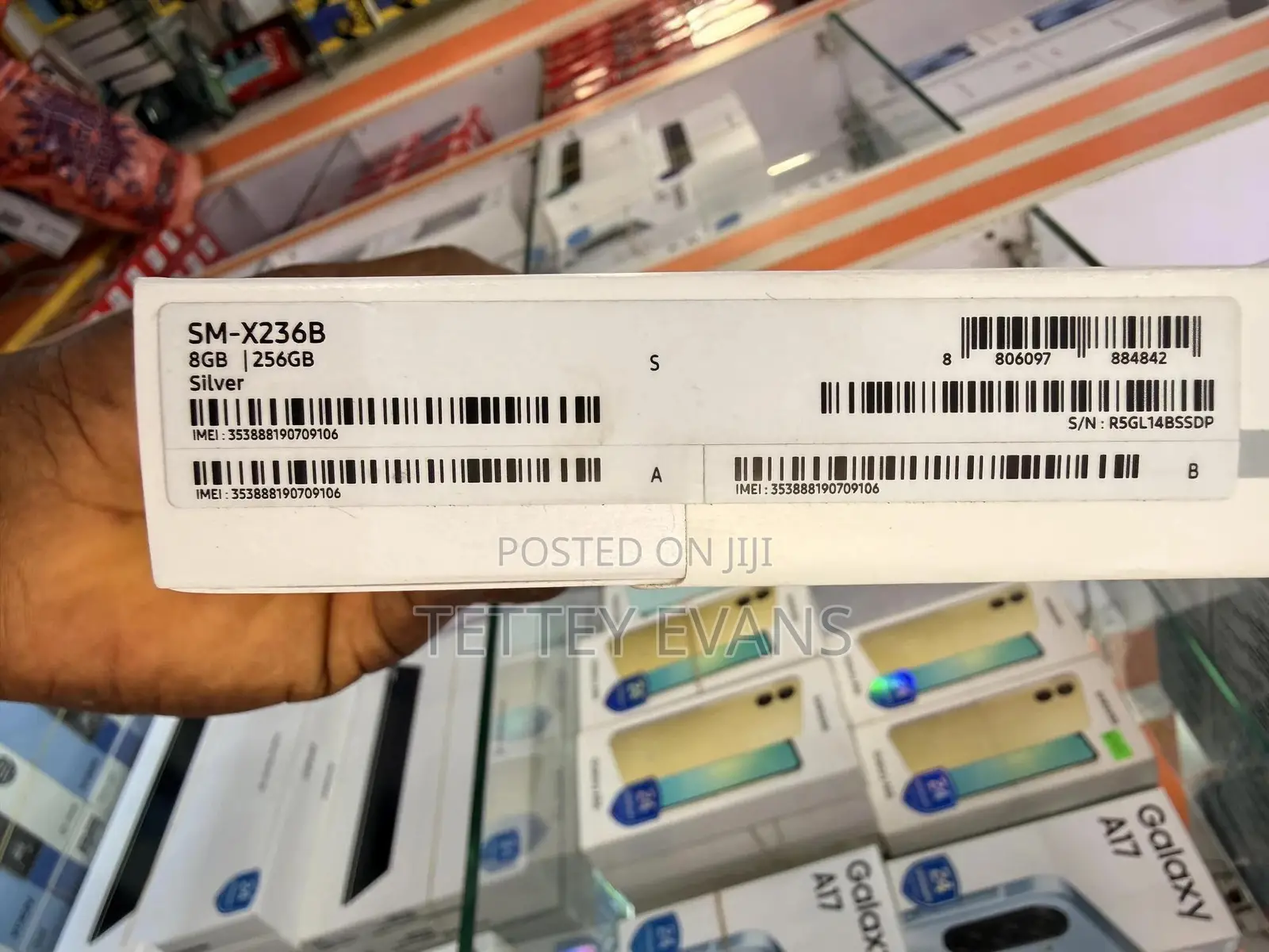New Samsung Galaxy Tab A11+ 256 GB Silver