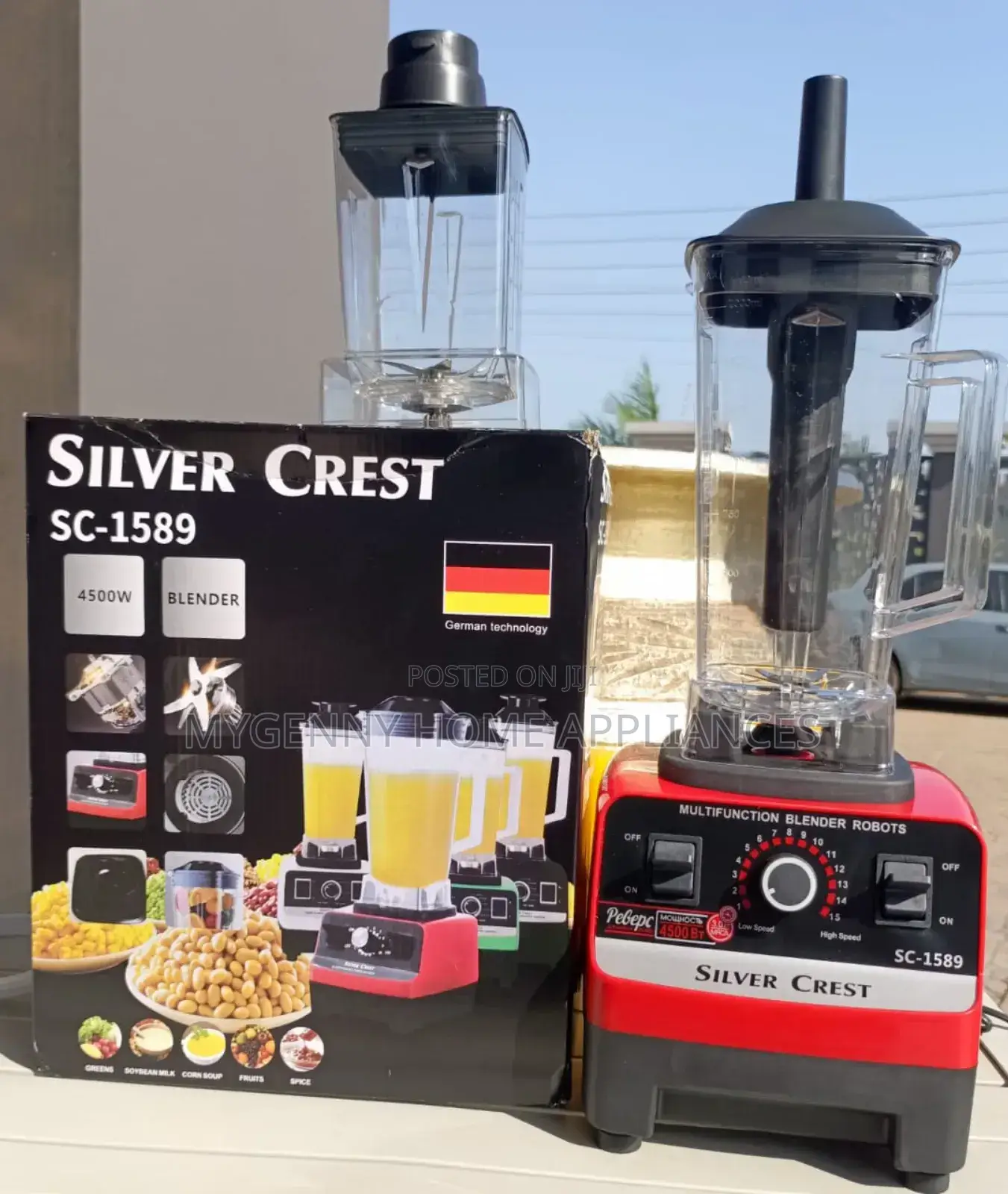 Silver Crest Blender 2.5 Liters