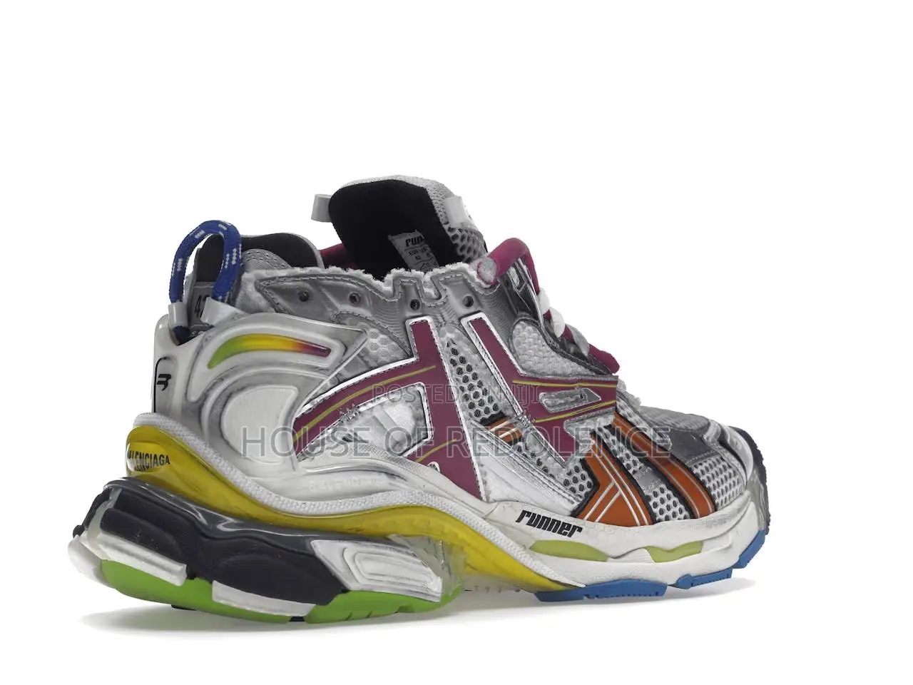 Balenciaga Runner Sneakers Multicolor