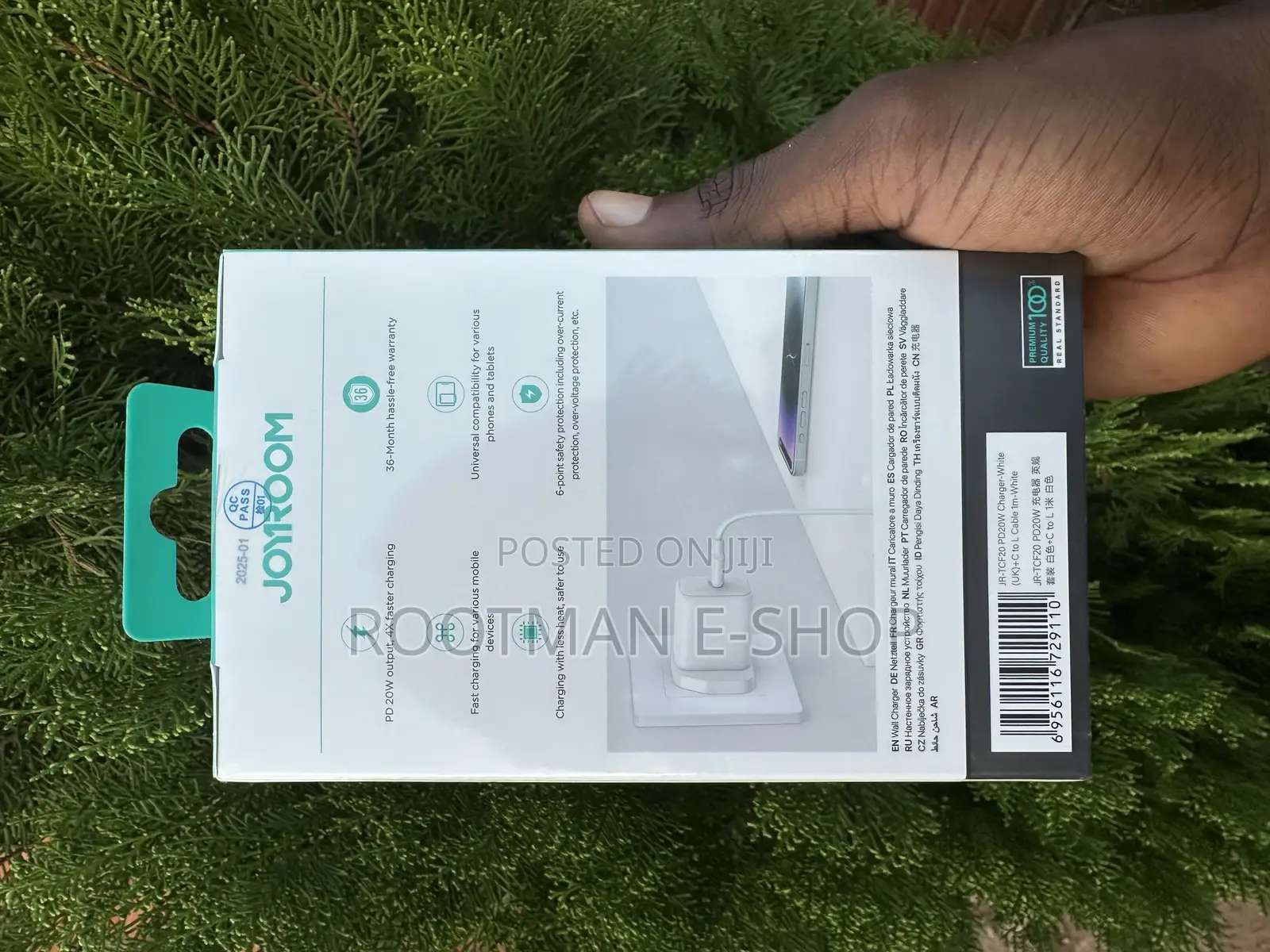 Joyroom 20w Wall Charger White | Fast Charge iPhone Lightning Adapter