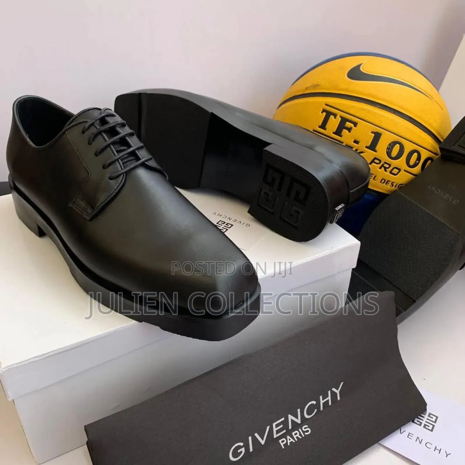 Original Givenchy Leather Shoe Pu Black