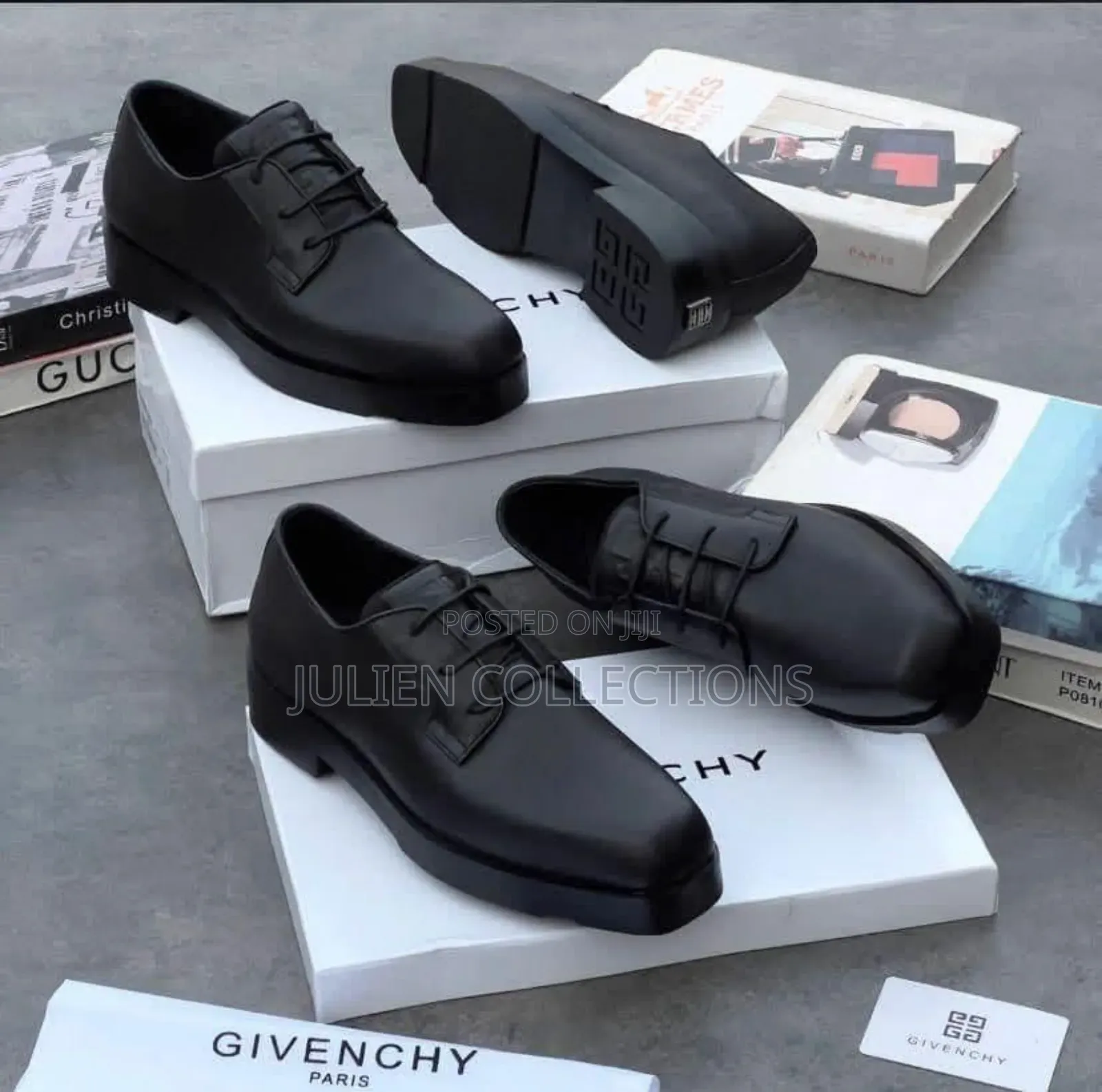 Original Givenchy Leather Shoe Pu Black