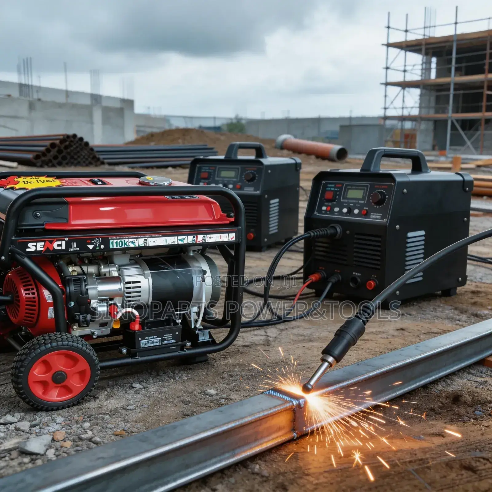Senci SC11000 10kVA Petrol Generator Heavy Duty Electric Start