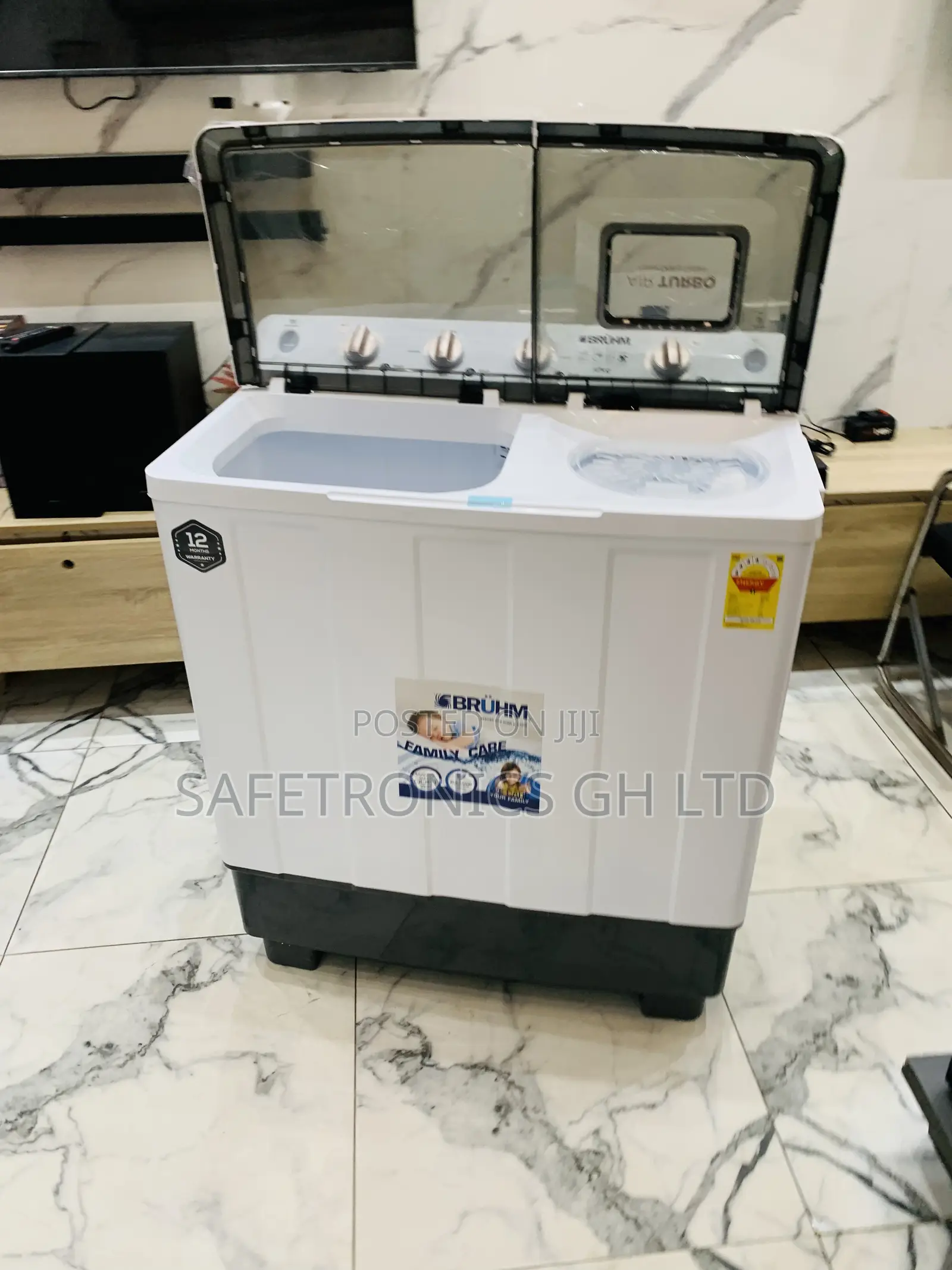 Newest Update Semiautomatic 12kg Topload Bruhm Washingmachine