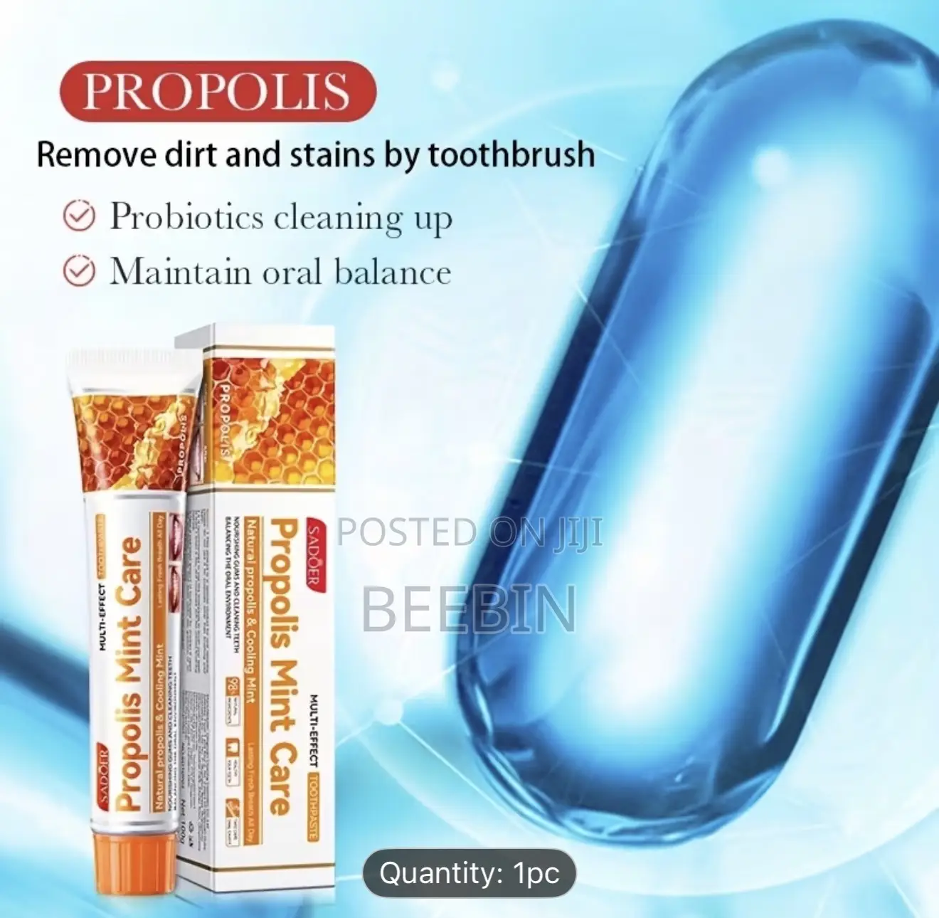 Propolis Toothpaste 2pcs - 100g