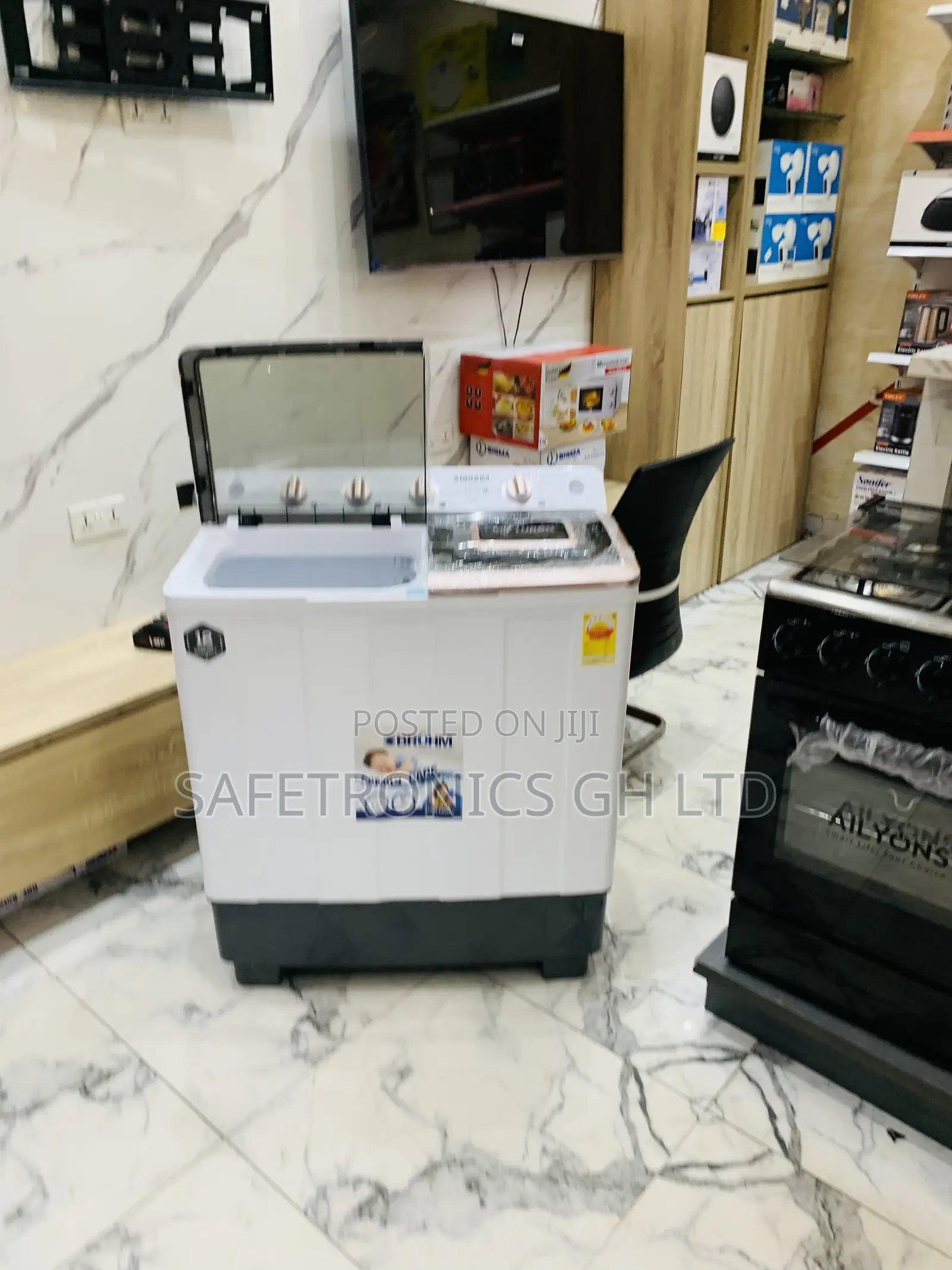 Newly Bulky Topload Semiautomatic Bruhm 12kg Twintub Washingmachine