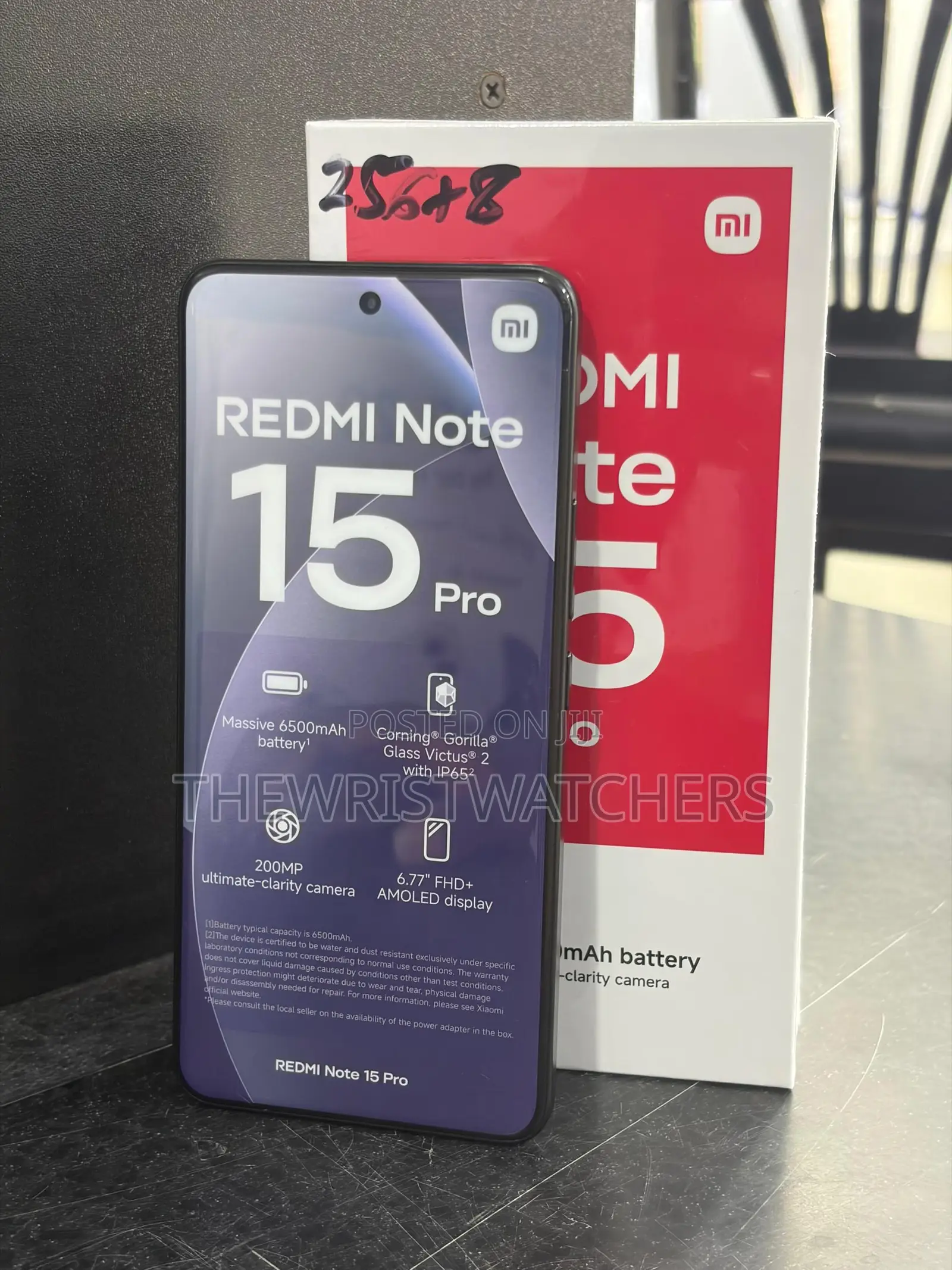 New Xiaomi Redmi Note 15 Pro 256 GB Black