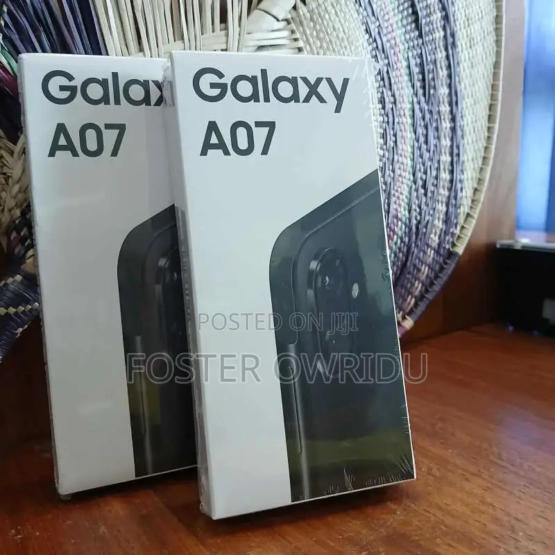 New Samsung Galaxy A07 256 GB Black