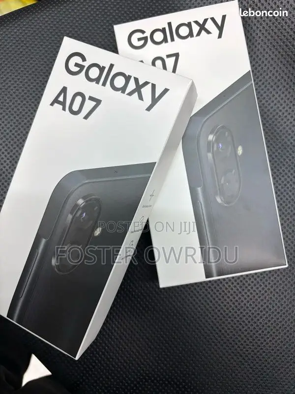 New Samsung Galaxy A07 256 GB Black