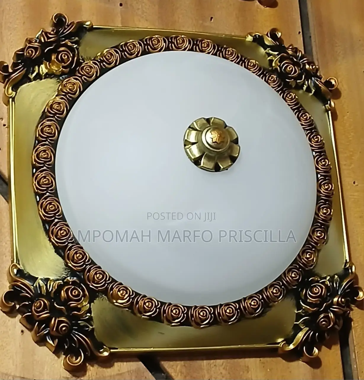 Antique Glass Bulb Ceiling Light