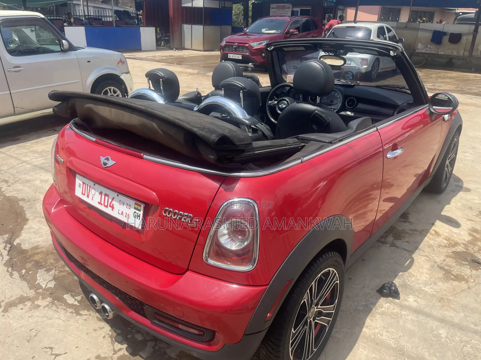 Mini Cooper S 2dr Convertible (1.6L 4cyl Turbo 6M) 2015 Red