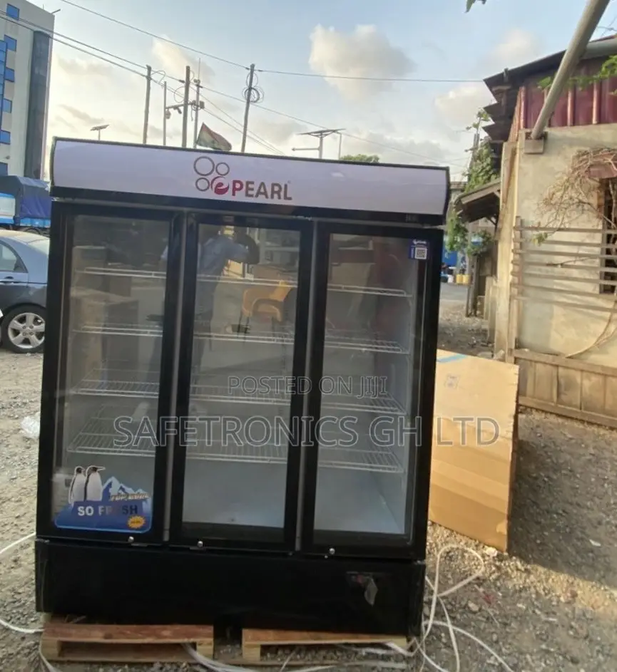 Shop Newly Bulky Pearl Electric 3 Glass Door PVC-150 Display Fridge