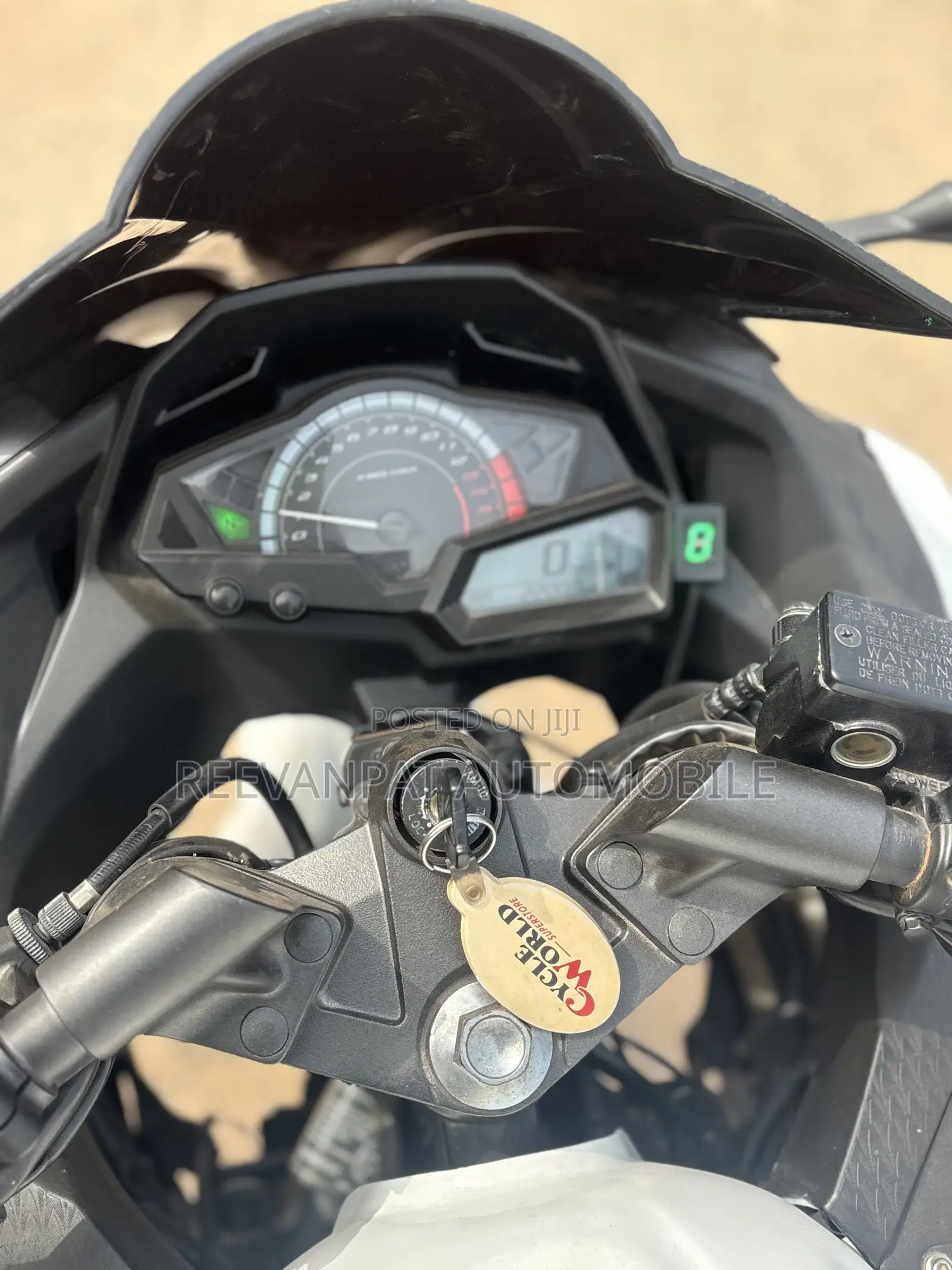 Kawasaki Ninja 300 2012 White