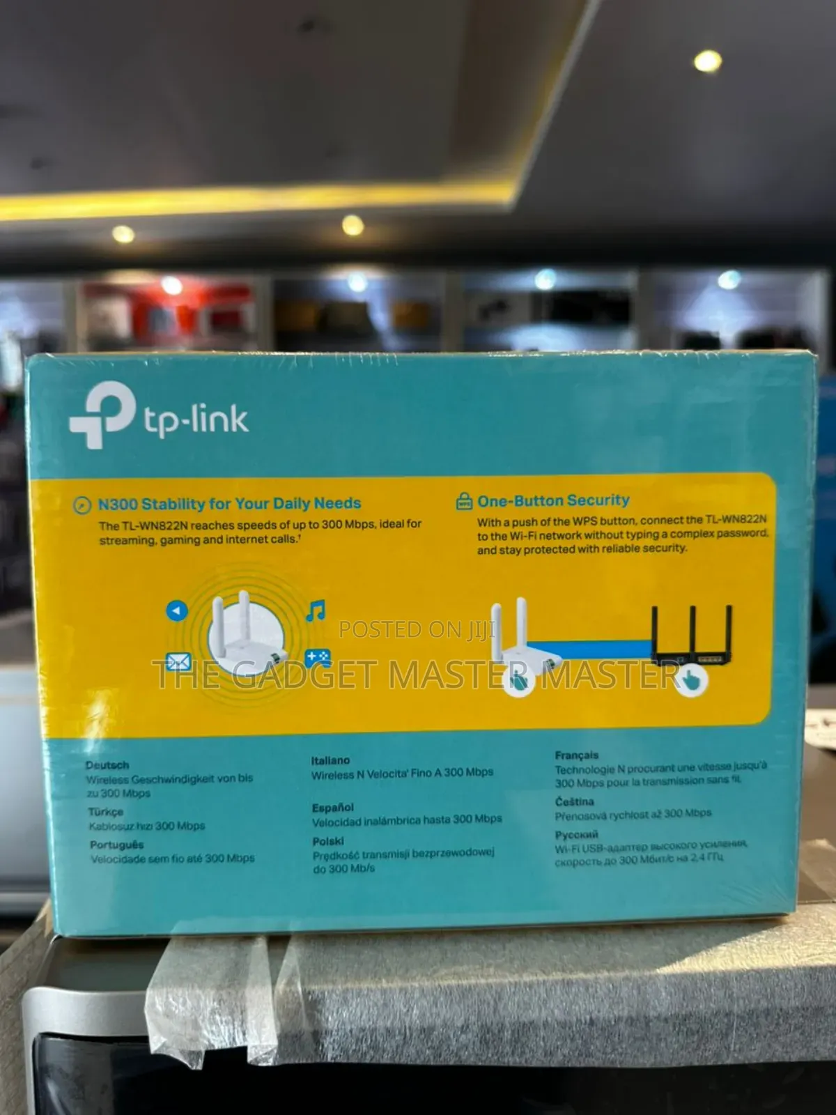 Tp-Link Tl-Wn822n Wireless N300 High Gain Usb Adapter