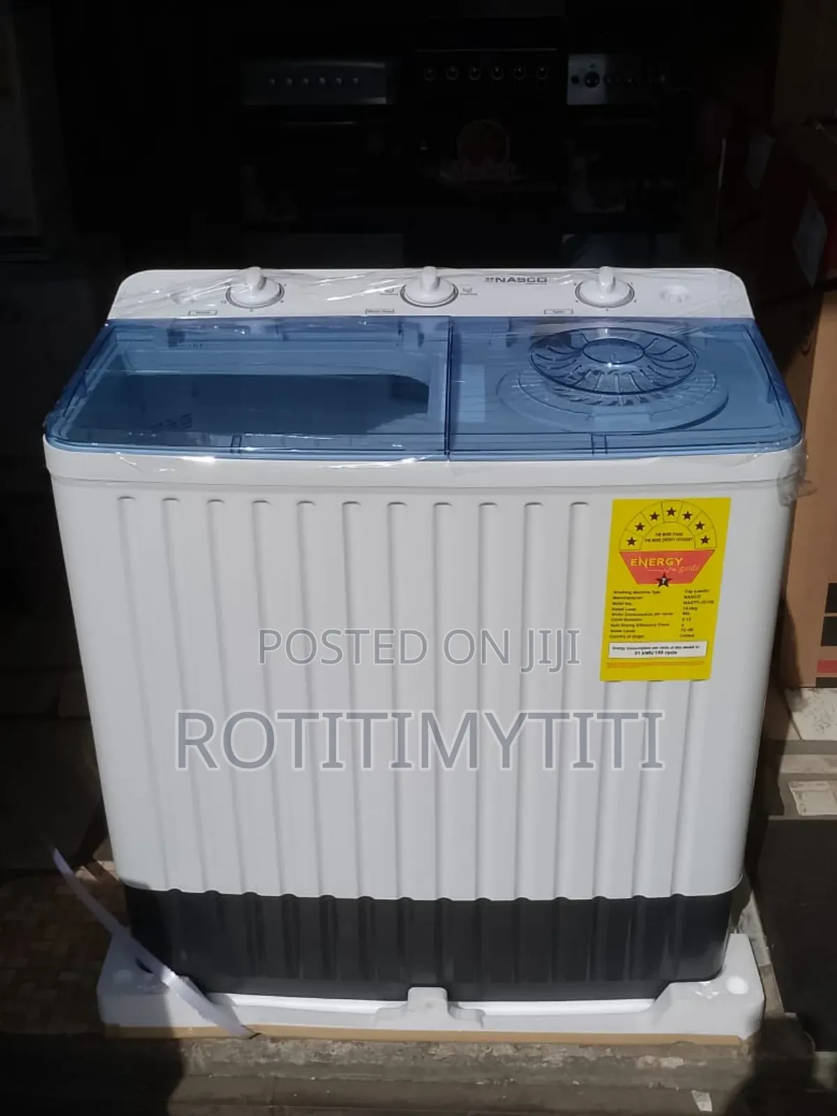 Double Wash Nasco 10kg Washing Machine