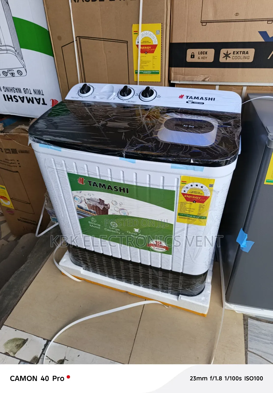 Tamashi 10kg Twin Tub Washing Machine