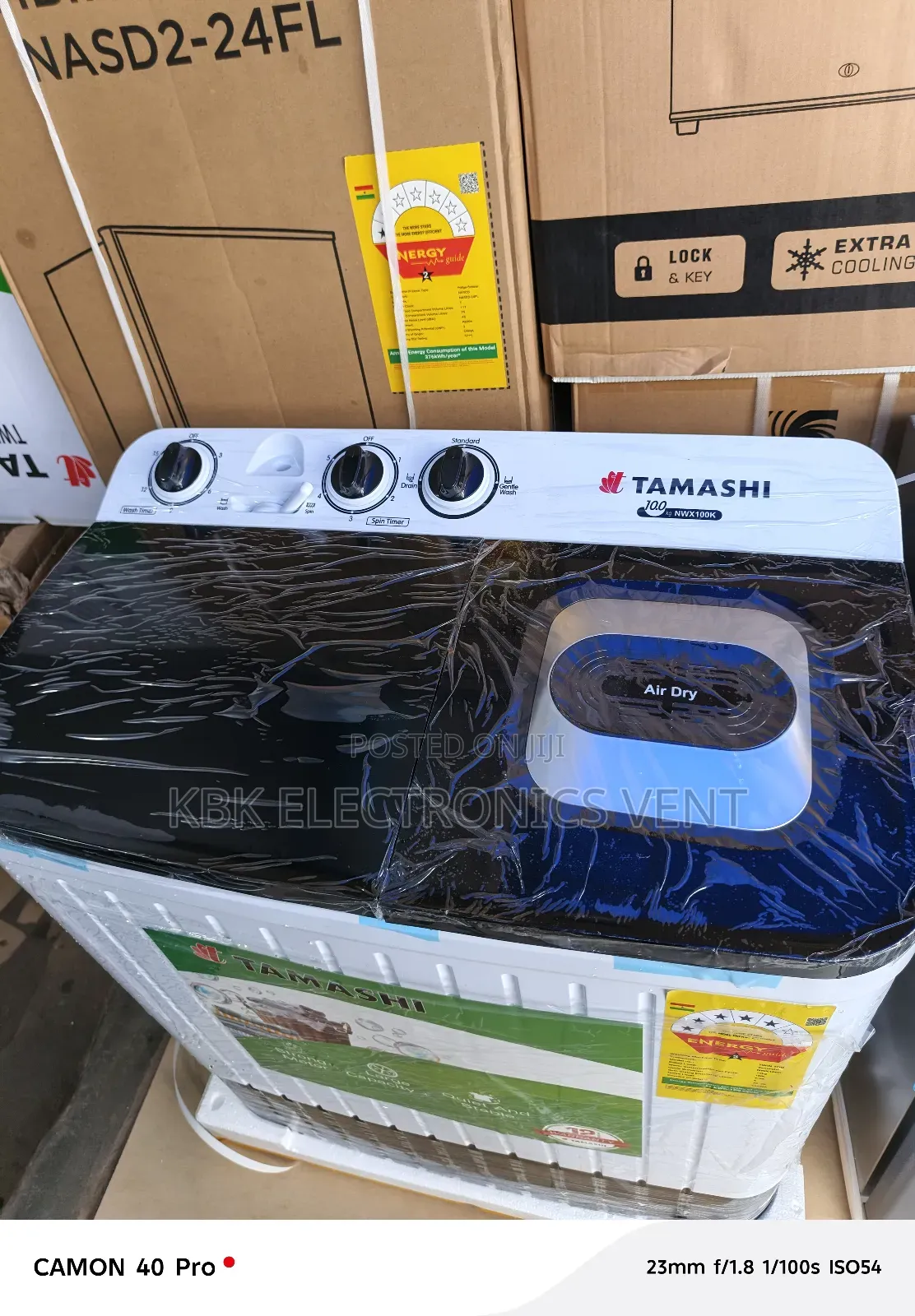 Tamashi 10kg Twin Tub Washing Machine