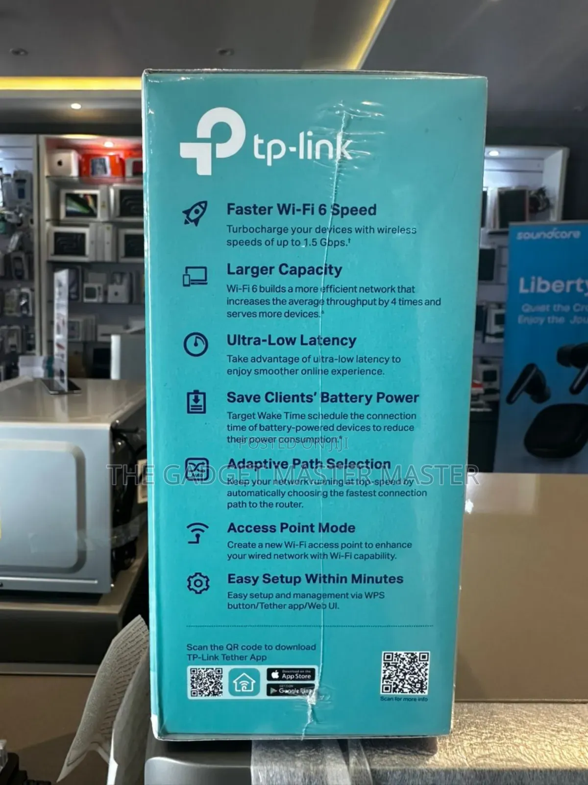 Tp-Link Re500x Ax1500 Dual Band Wifi Range Extender