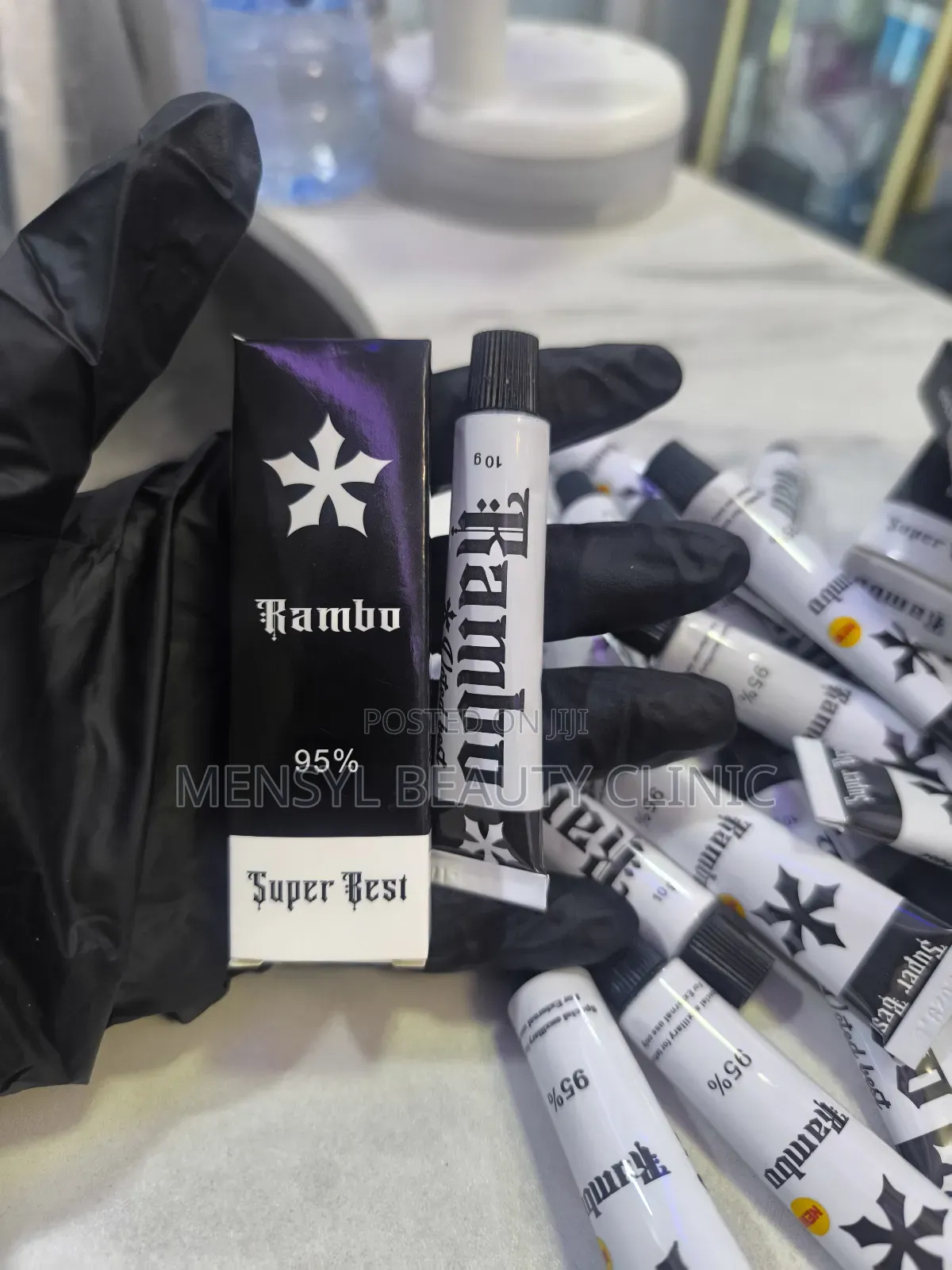 Rambo Numbing Cream With 95% Lidocaine for Laser, Tattoo More