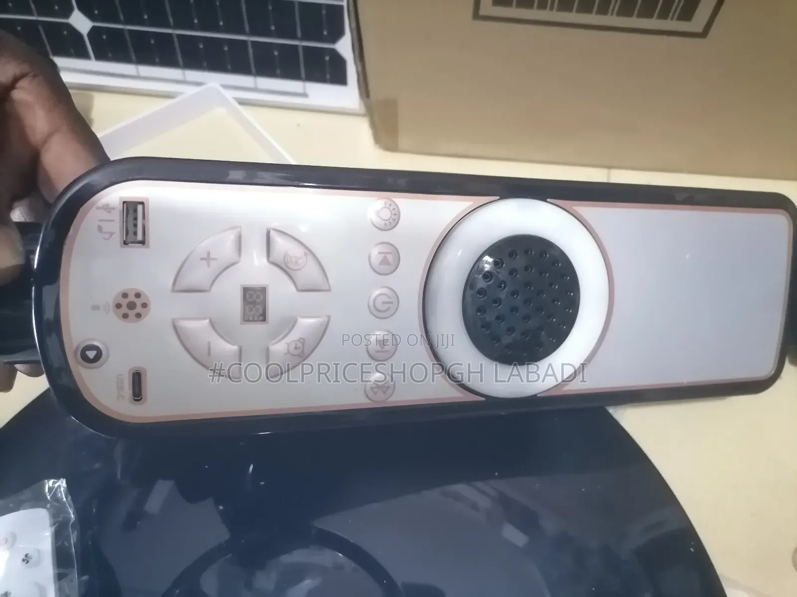 Solar Powered Standing Fan
