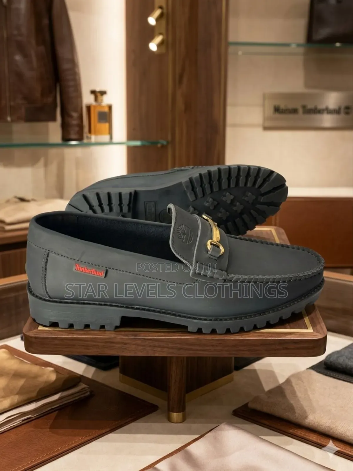 Quality Timberland Shoe Available in All Sizes (Black and Brown)